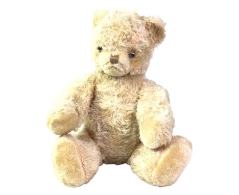 VINTAGE TEDDY BEAR, with growler50cm high
