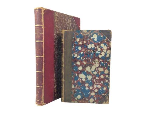 TWO VICTORIAN AUCTION SALES CATALOGUES, comprising 'Catalogue of the Very Valuable, Interesting and Important Library of Step