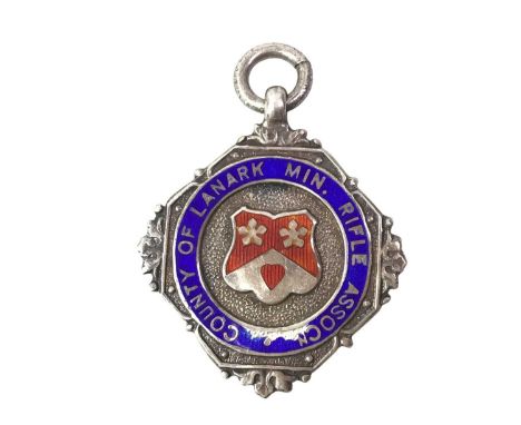 COLLECTION OF SILVER MEDALS AND FOBS, including Hamilton Thistle Club brooch, Dux medal, and further inscribed examples