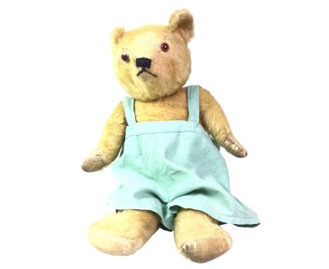 VINTAGE TEDDY BEAR, with articulated limbs48cm high