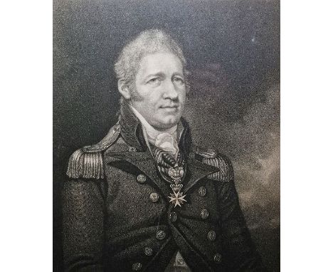 After Mathew Brown
Stipple engraving
Portrait of Sir Home Riggs Popham, engraved&nbsp;and published by Anthony Cardon 1807, f