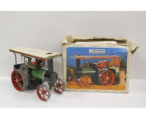 Mamod live steam TE1a Traction Engine Steam Tractor, boxed 