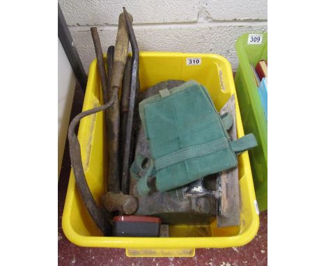 Box of tools etc