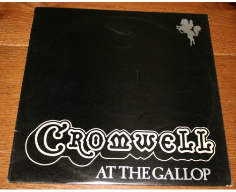 CROMWELL - At the Gallop - Scarce original Irish prog LP on Cromwell Records. Private press catalogue number WELL 005. The vi