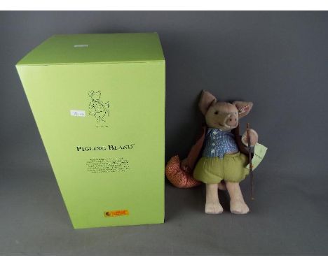 Steiff - A limited edition Beatrix Potter 'Pigling Bland', 448/1500, contained in original box.