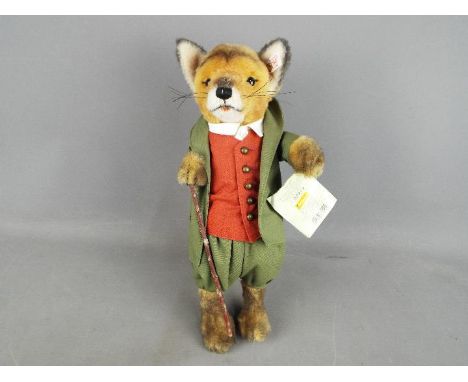 Steiff - A limited edition Beatrix Potter 'Mr Tod', 213/1500, contained in original box.