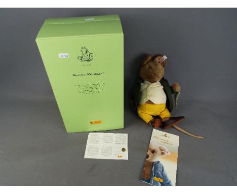 Steiff - A limited edition Beatrix Potter 'Samuel Whiskers' 813/1500, contained in original box.