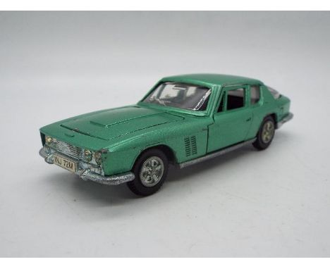 Dinky Toys - A rare, unusual and unlisted trial / pre-production Dinky Toys #188 Jensen FF. The unboxed model with in metalli