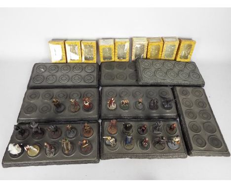 Eaglemoss - Lord Of The Rings - A group of 28 x unboxed figures including Barliman Butterbur, Elrond, Uruk-hai Bomber and sim