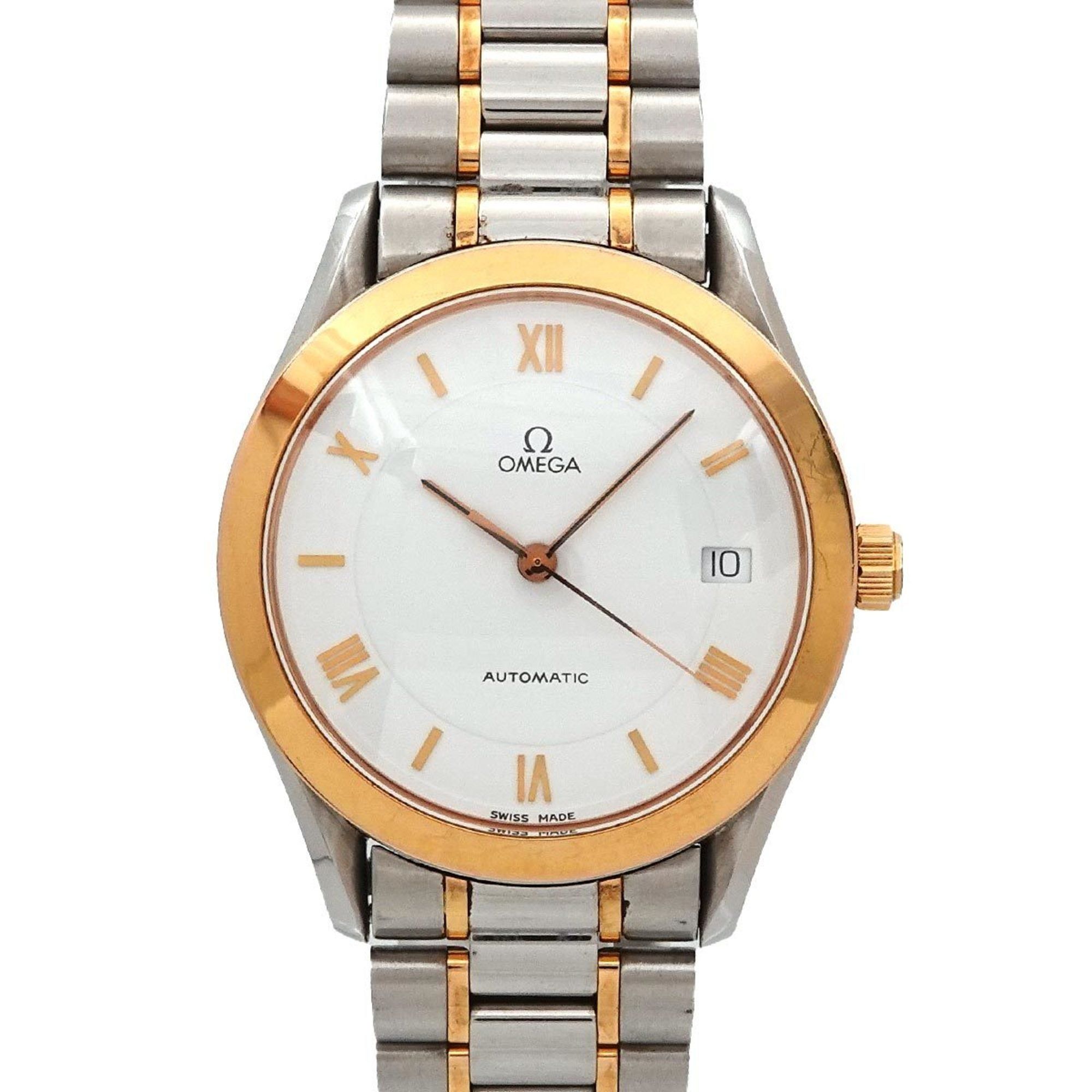OMEGA Speed Classic Date 3300 20 Men's Automatic Watch, White