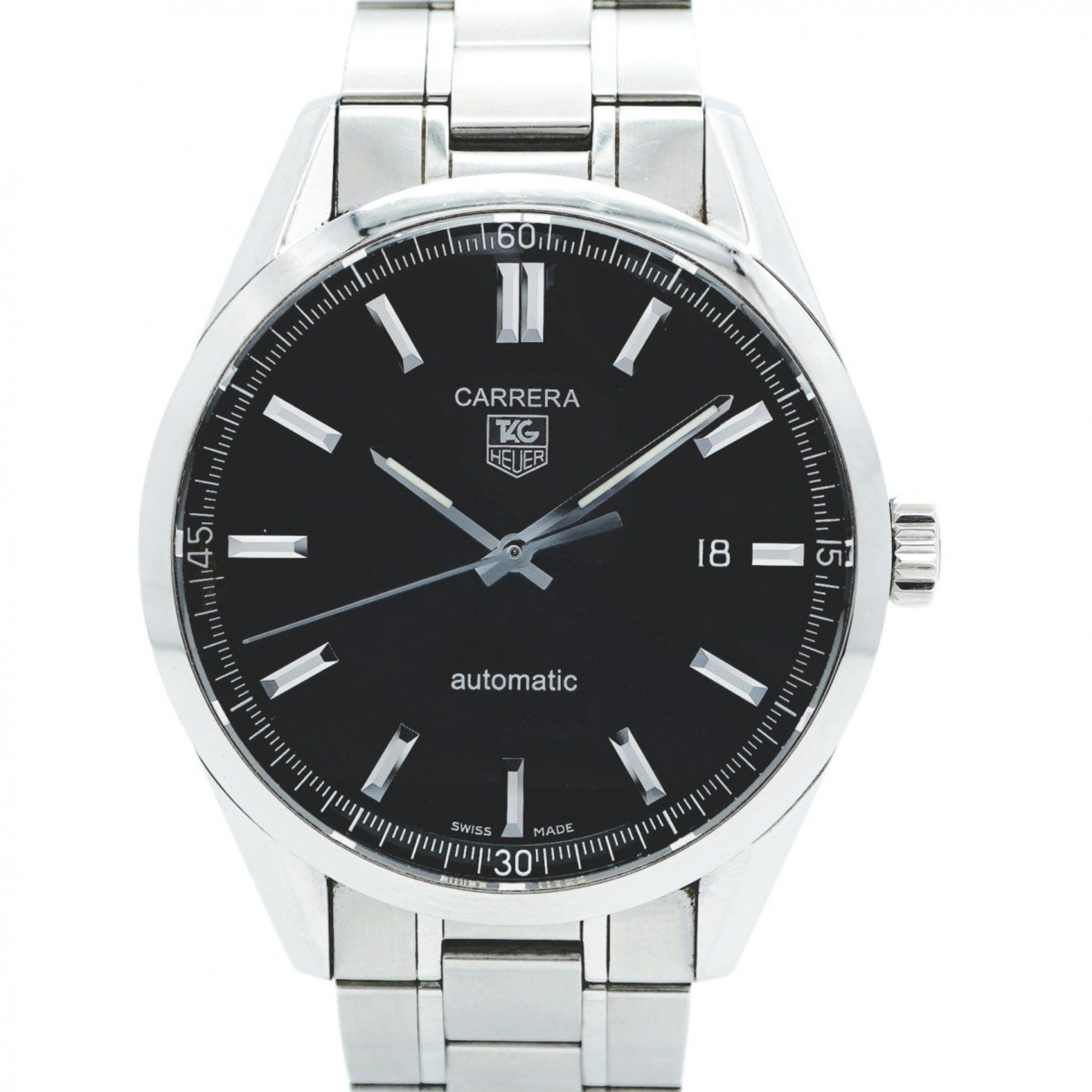 TAG Heuer Carrera WV211B-3 Black Dial Men's Watch