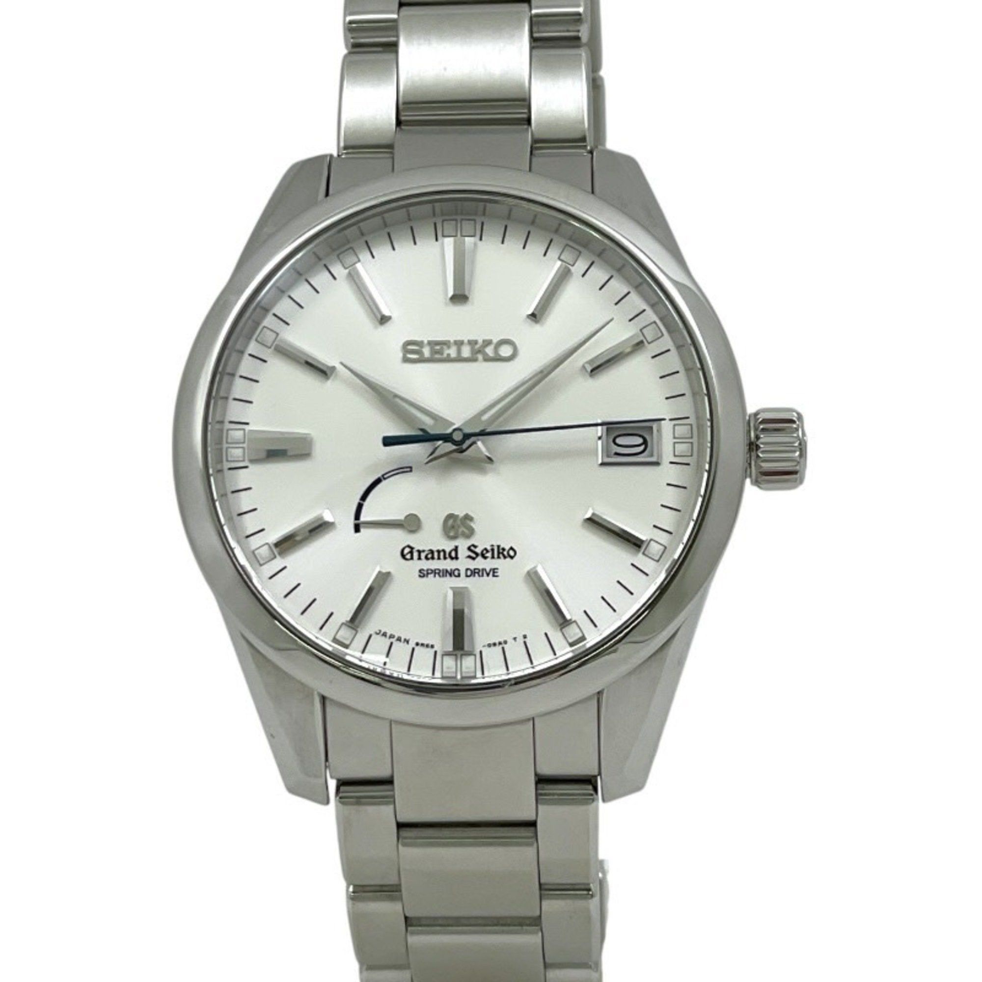 Grand Seiko Heritage Collection Power Reserve SBGA099 9R65-0BM0 Men's Stainless Steel Watch with Spr