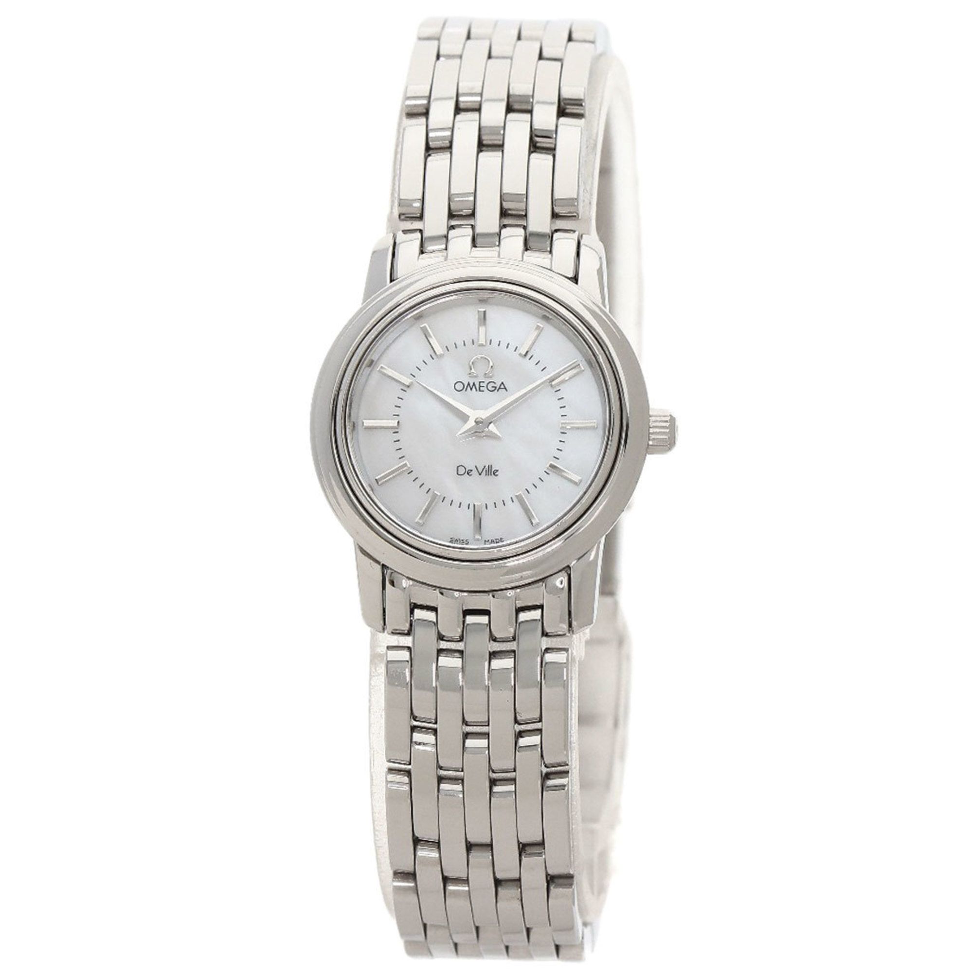 OMEGA 4570.72 De Ville Prestige Watch Stainless Steel SS Ladies