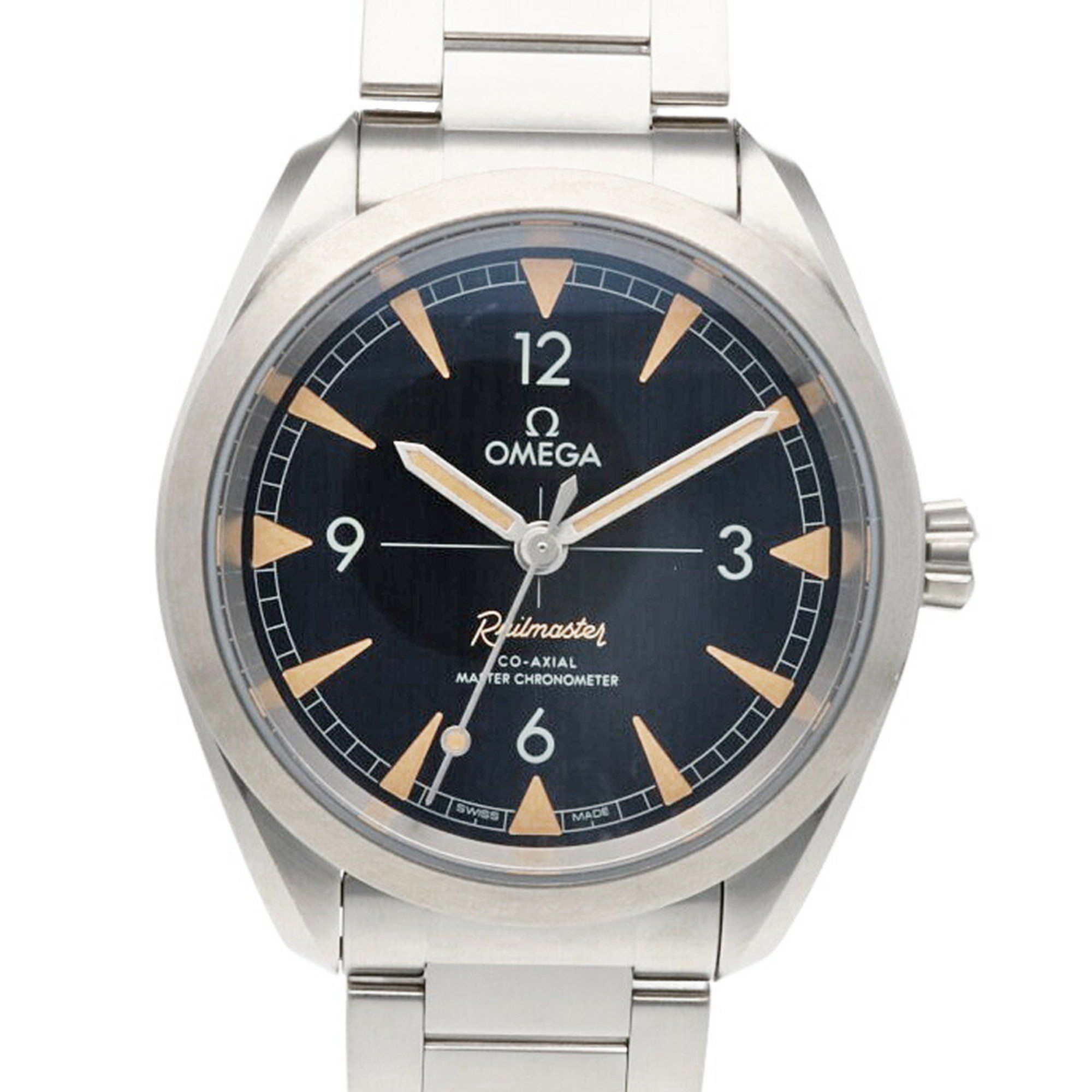 Omega Seamaster Railmaster Watch, Stainless Steel, Automatic, Men's, 22010402001001
