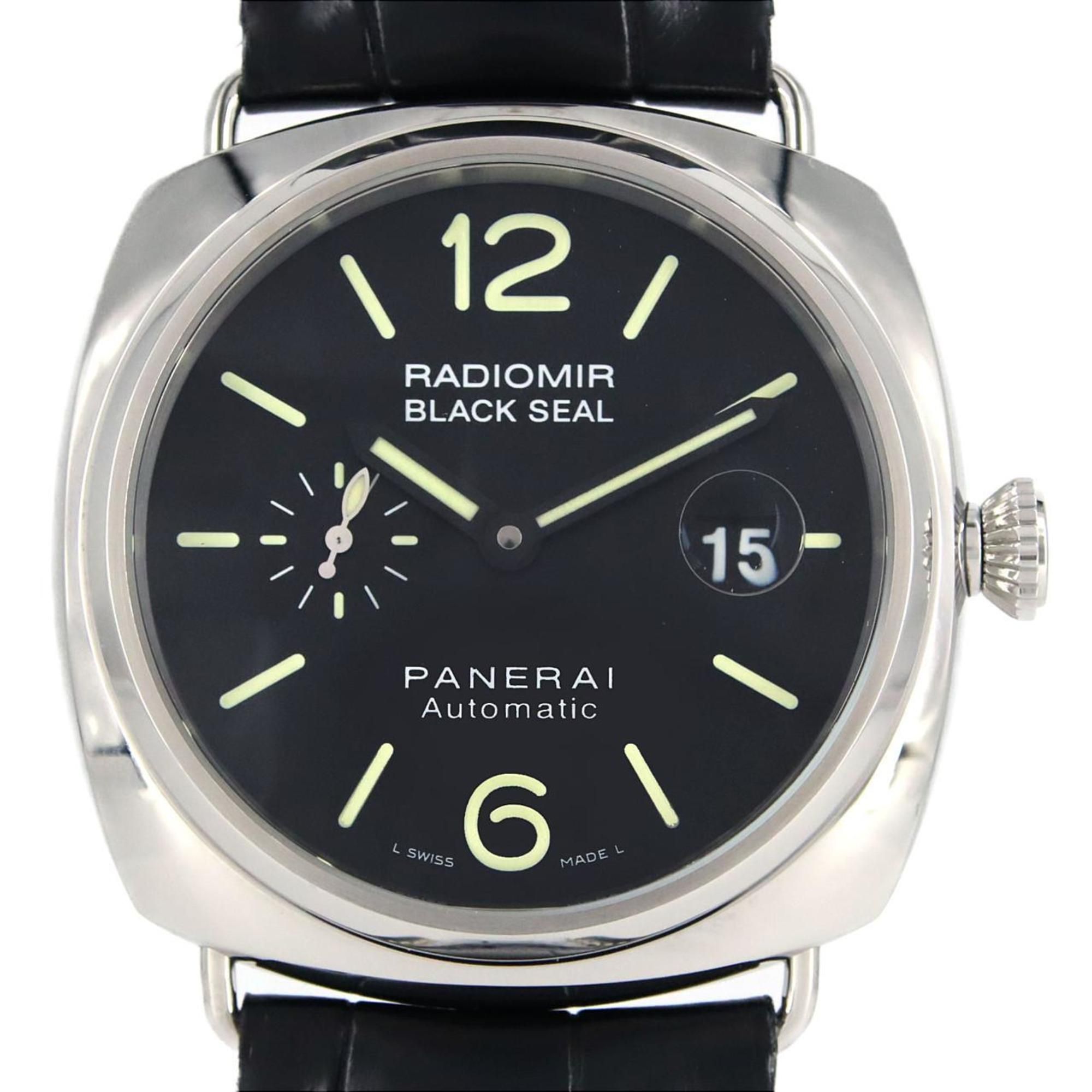 Panerai Radiomir Black Seal PAM00287 SS Automatic Watch