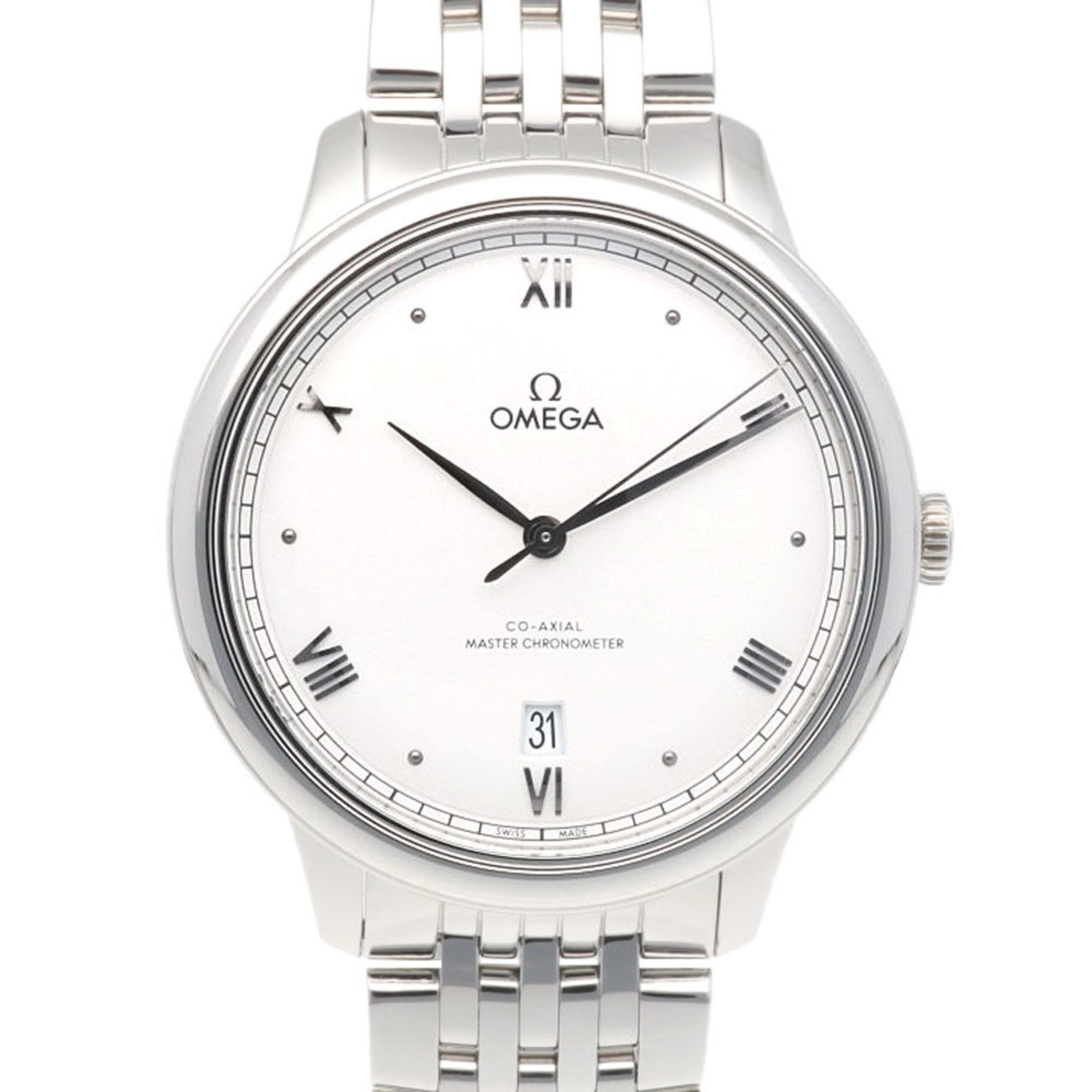 Omega De Ville Prestige Stainless Steel Automatic Men's Watch 43410402002001