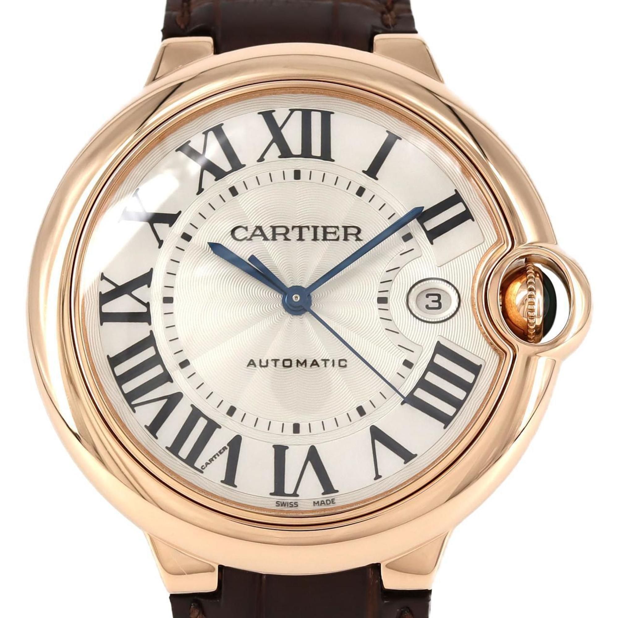 Cartier Ballon Bleu LM PG W6900651 PG/RG Wristwatch Automatic