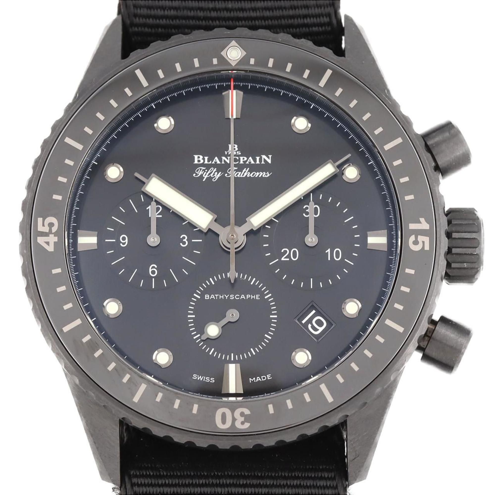 Blancpain Fifty Fathoms Bathyscaphe Flyback Chronograph 5200-0130-NABA Ceramic Wristwatch Automatic