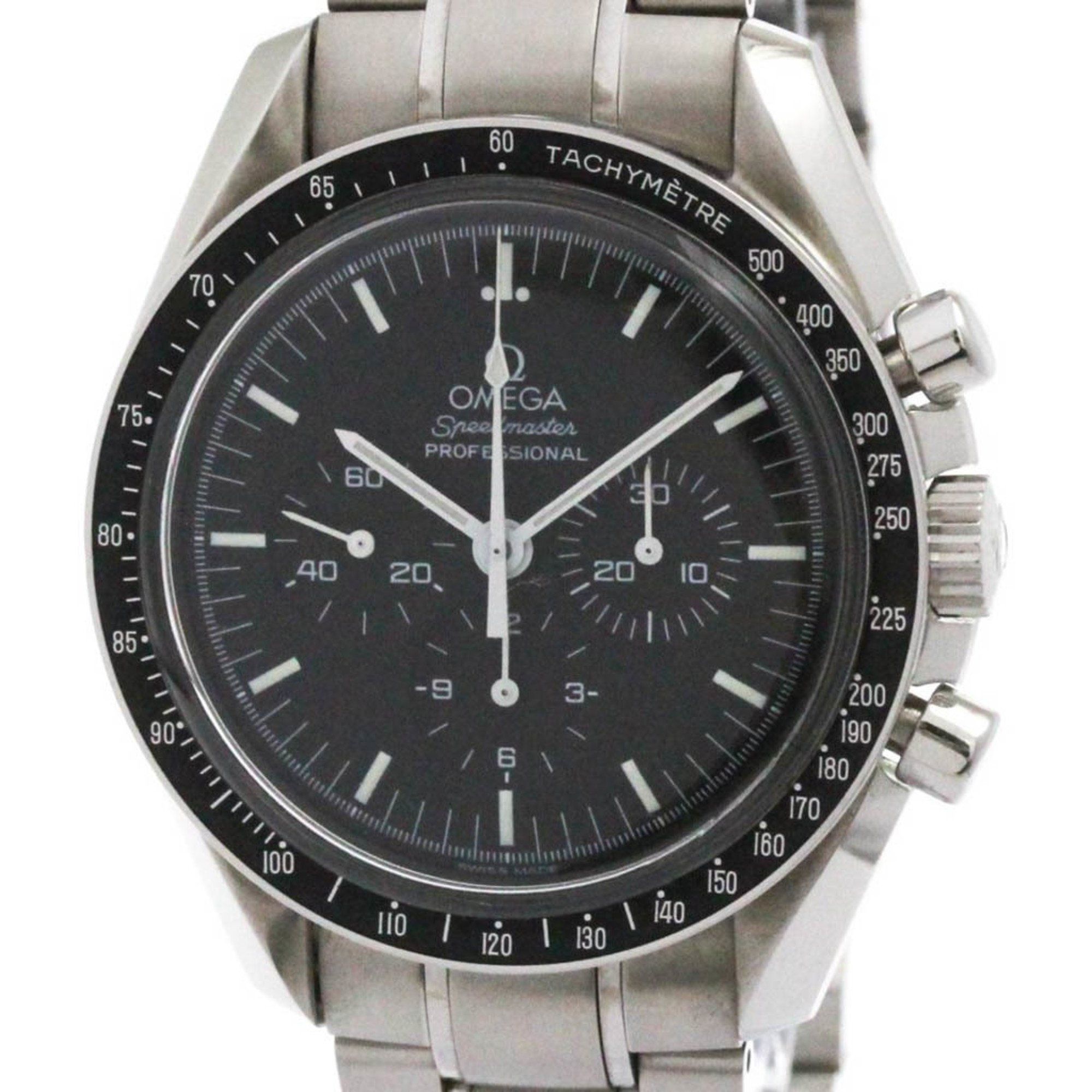 OMEGA Speedmaster Professional Sapphire Back Watch 3572.50 Polished