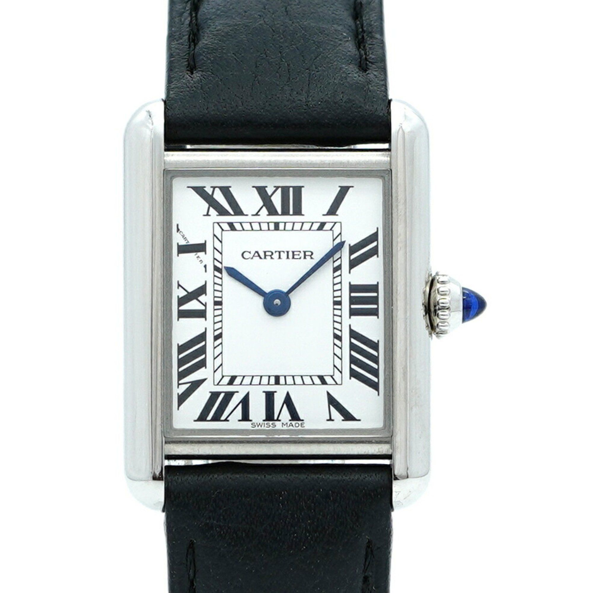 Cartier Tank Must WSTA0042 Silver Dial Women's Watch