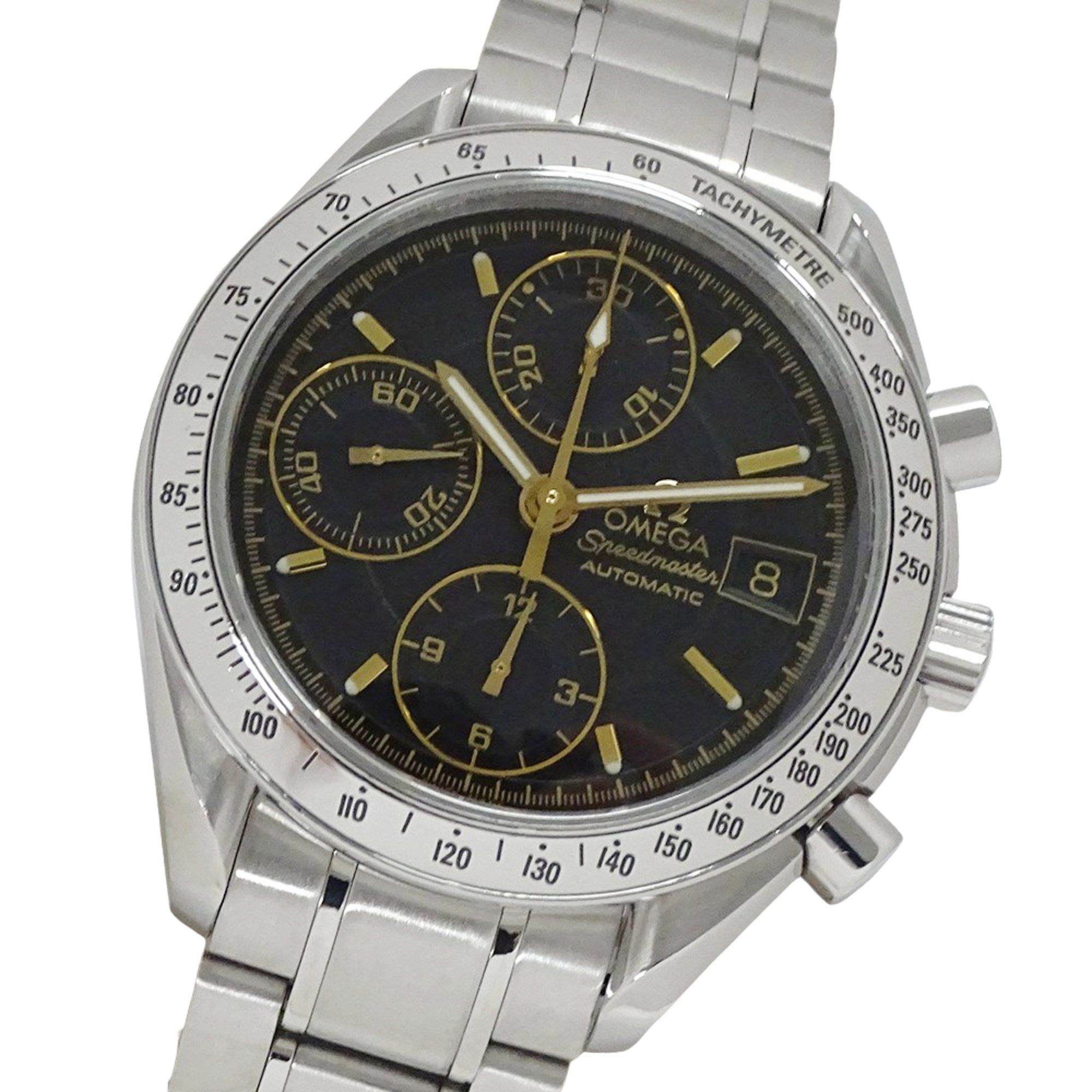 OMEGA Speedmaster Date 3513.54 Men's Automatic Chronograph Watch in Stainless Steel with Silver and