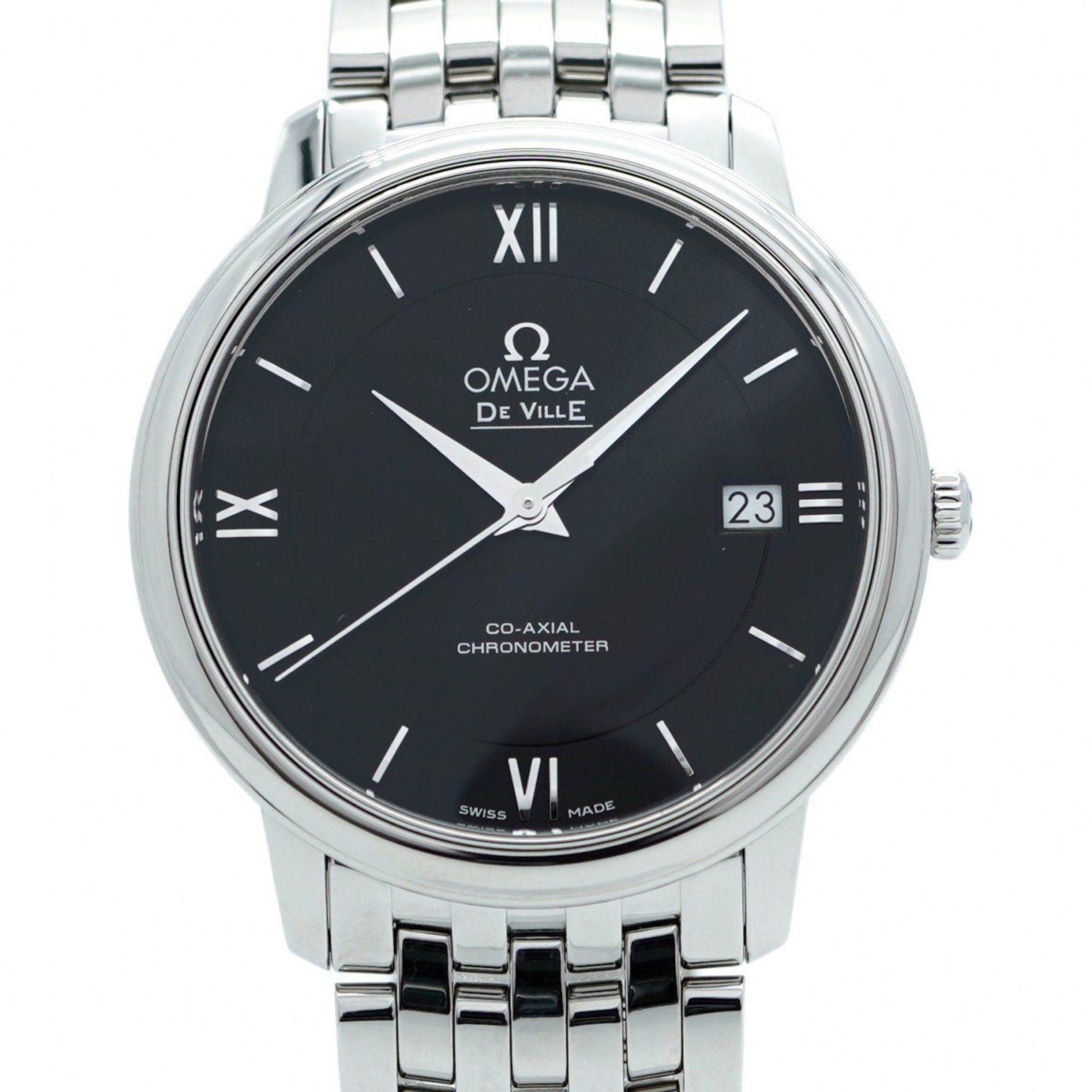 Omega De Ville 424.10.37.20.01.001 Black Dial Men's Watch