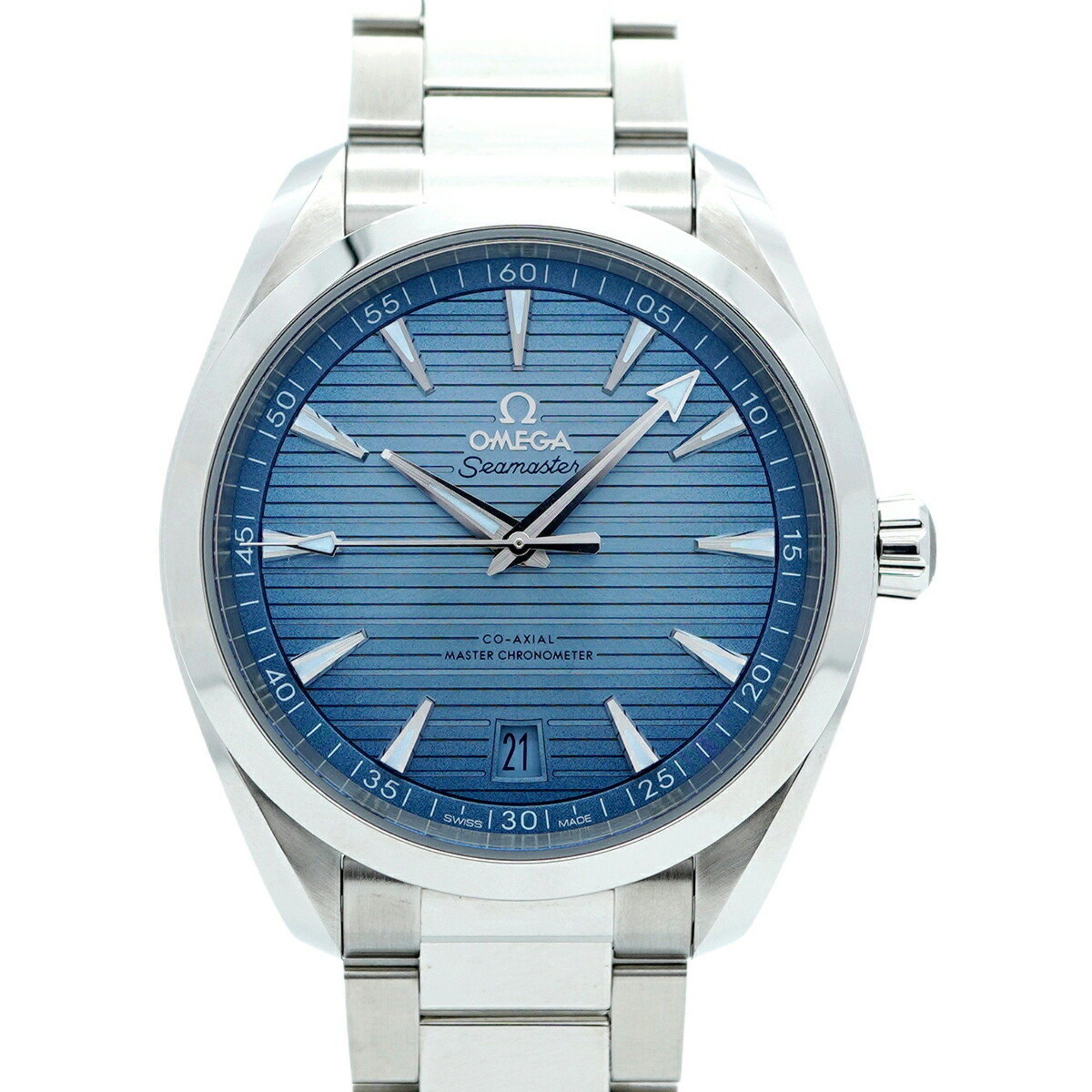Omega Seamaster 220.10.41.21.03.05 Blue Dial Men's Watch