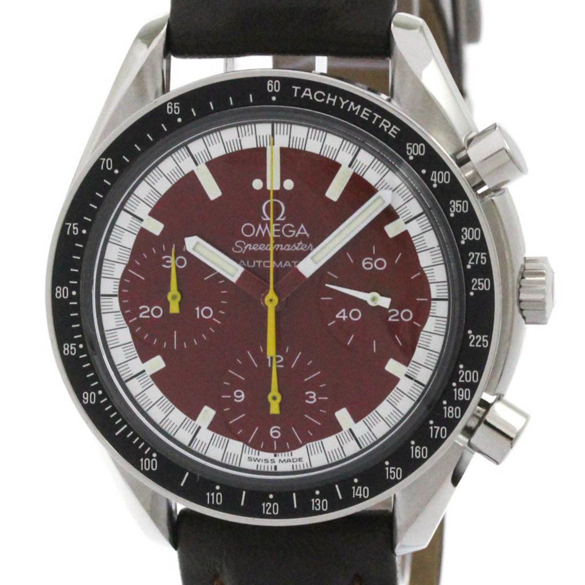 OMEGA Speedmaster Michael Schumacher Red Dial Watch 3510.61Polished