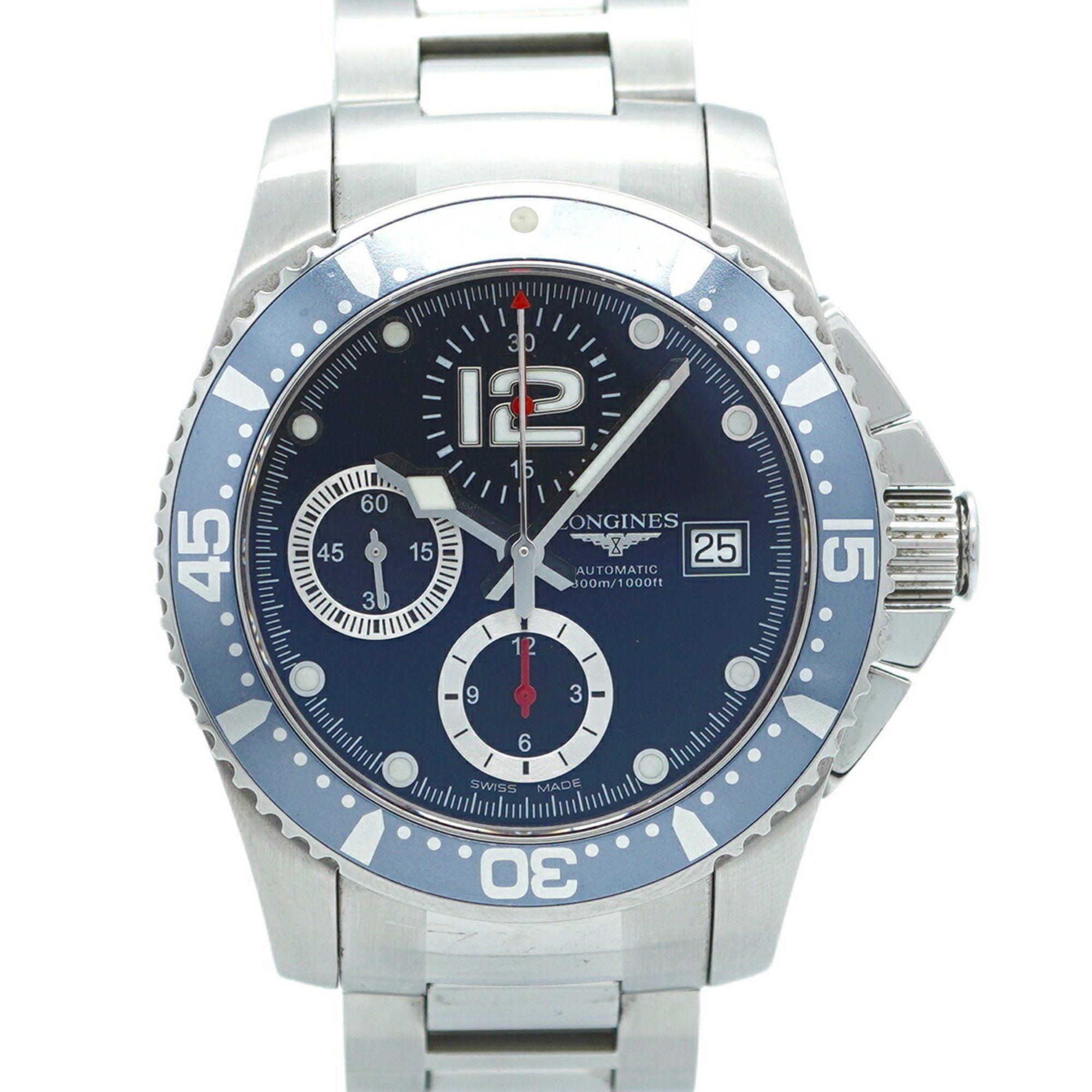 Longines Hydro Conquest L3.644.4 Navy Dial Men's Watch