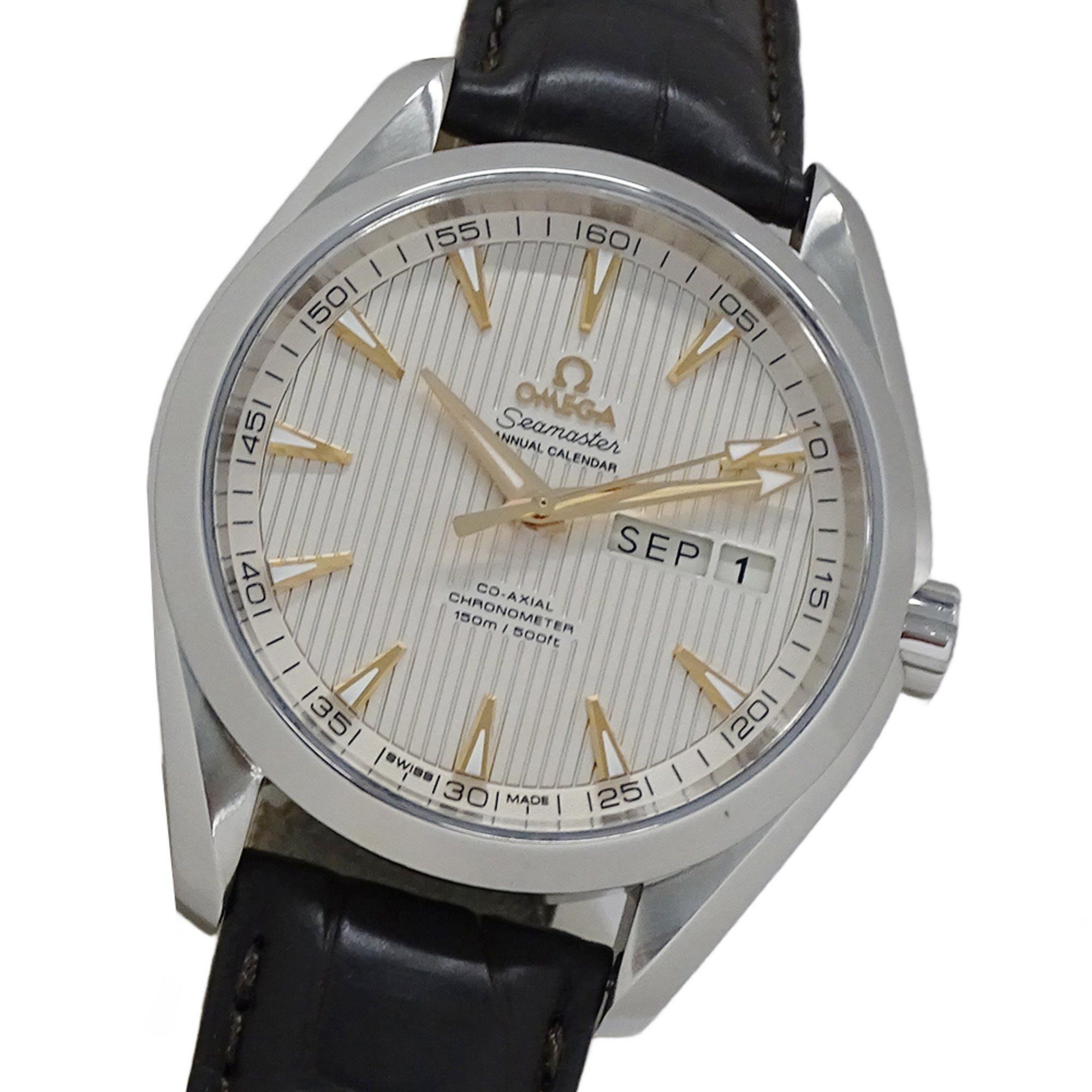 OMEGA Seamaster Aqua Terra 231.13.43.22.02.003 Men's Watch, 150m, Co-Axial Chronometer, Annual Calen