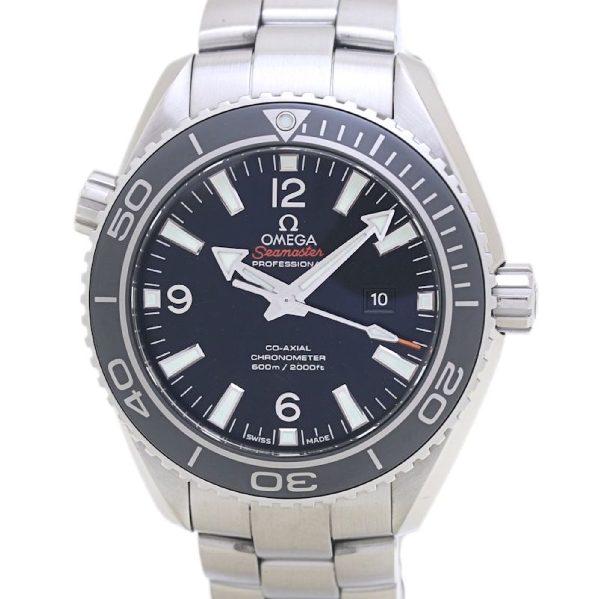 OMEGA Seamaster Planet Ocean 232.30.38.20.01.001 Date Stainless Steel Boys' Watch 40012
