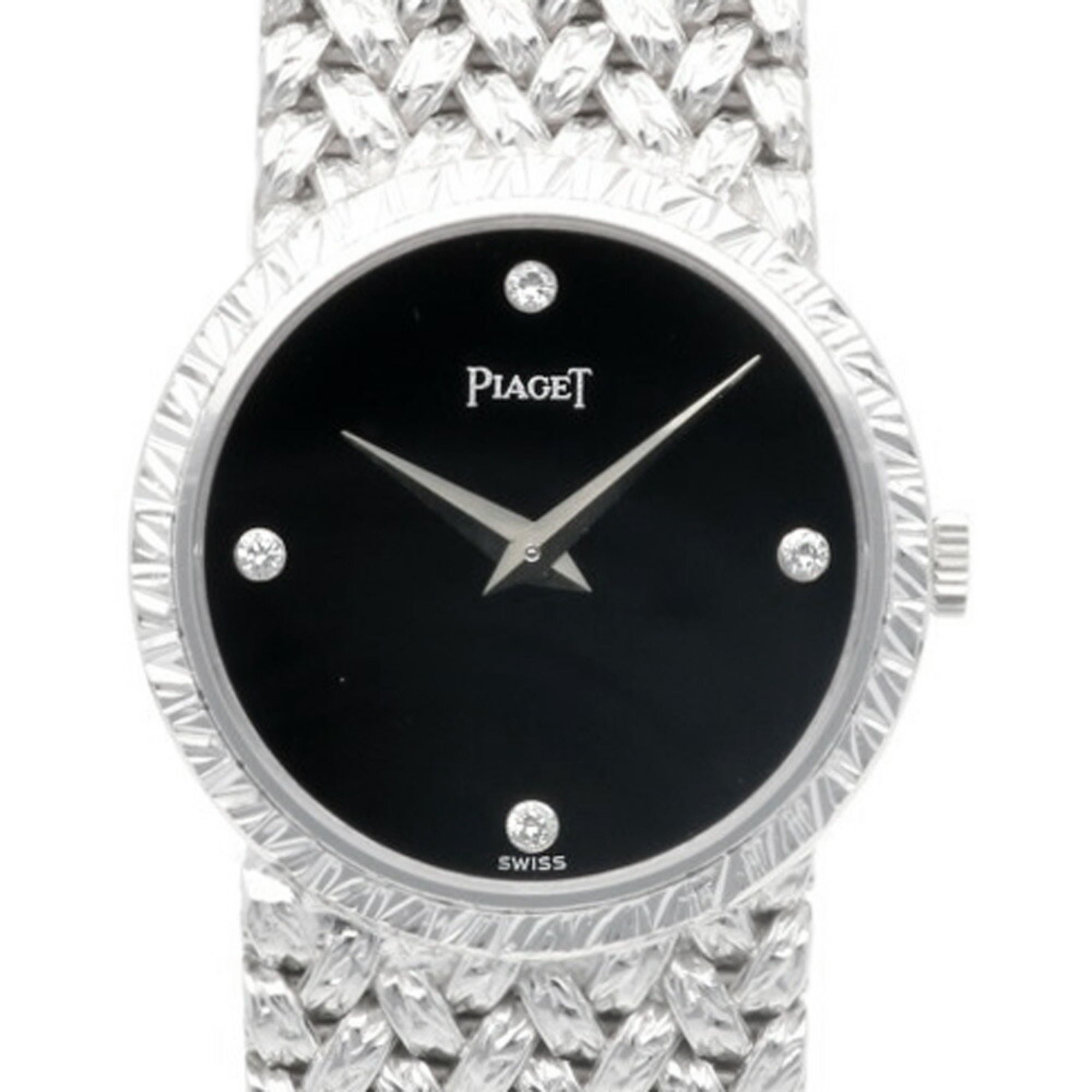 Piaget Watch 18K 924D2 Hand-wound Ladies PIAGET 4P Diamond