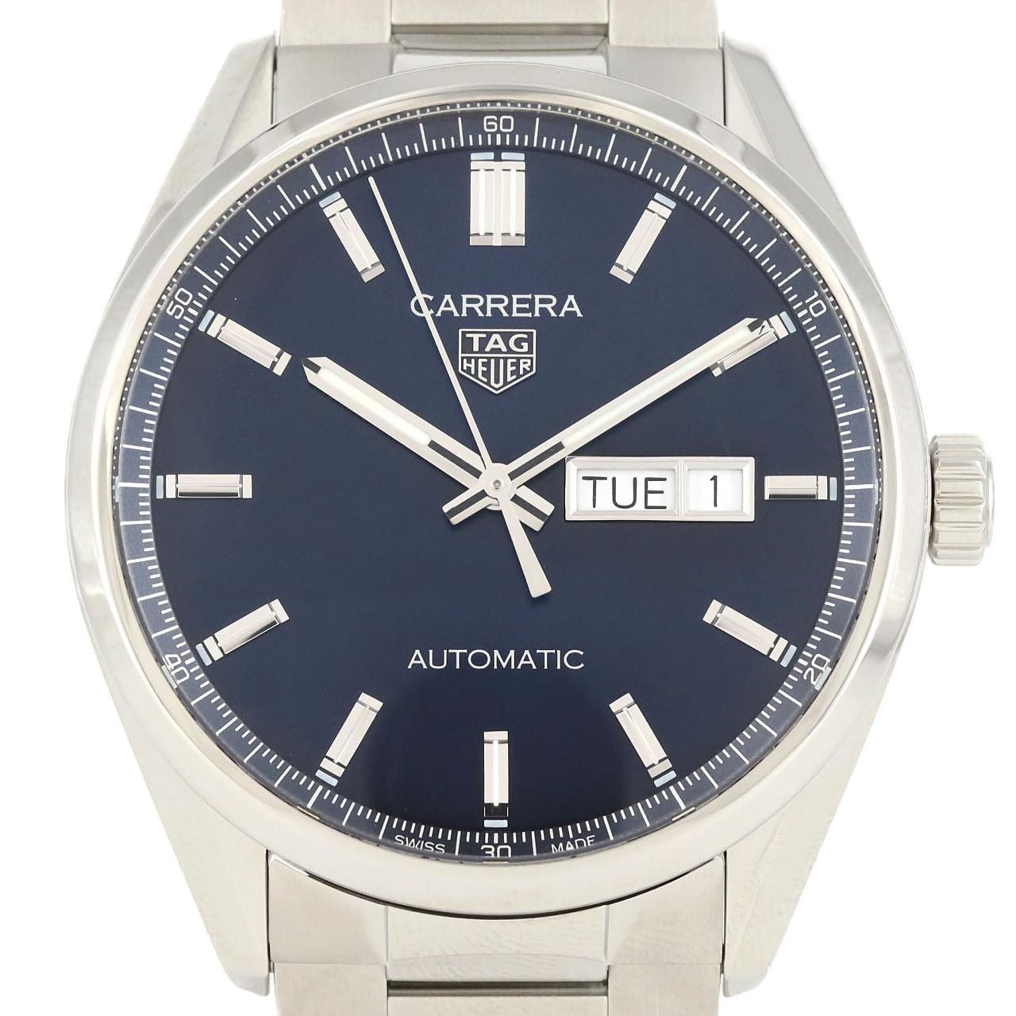 TAG Heuer Carrera Day Date WBN2012.BA0640 Stainless Steel Automatic Watch