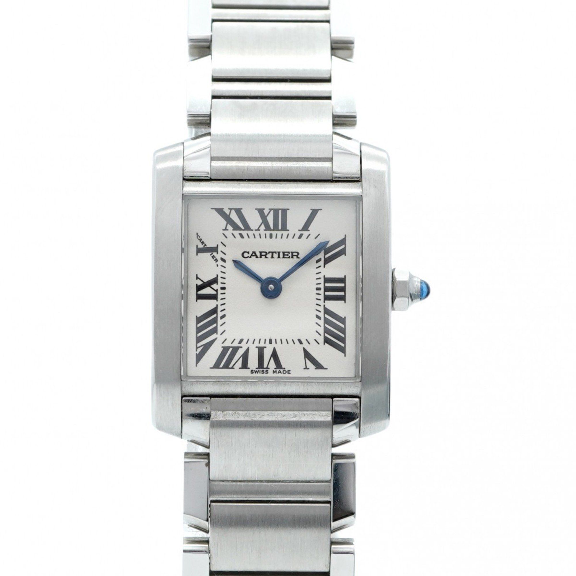Cartier Tank W51008Q3 Ivory Dial Women's Watch