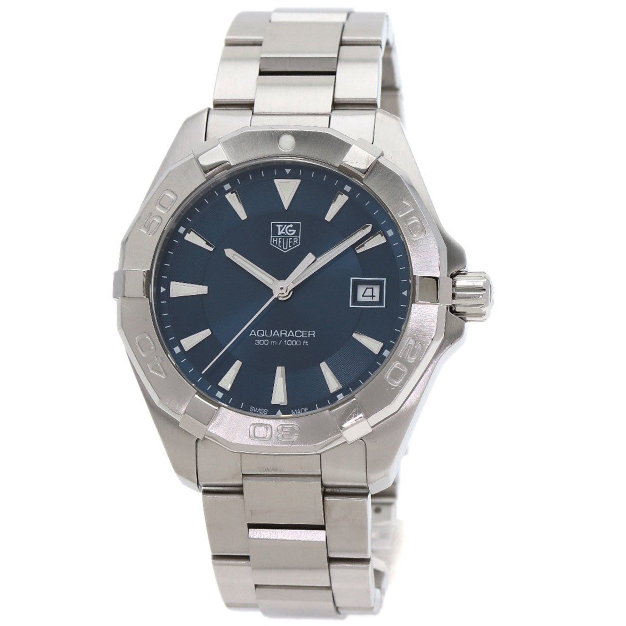 TAG Heuer WAY1112.BA0928 Aquaracer Watch, Stainless Steel/SS, Men's