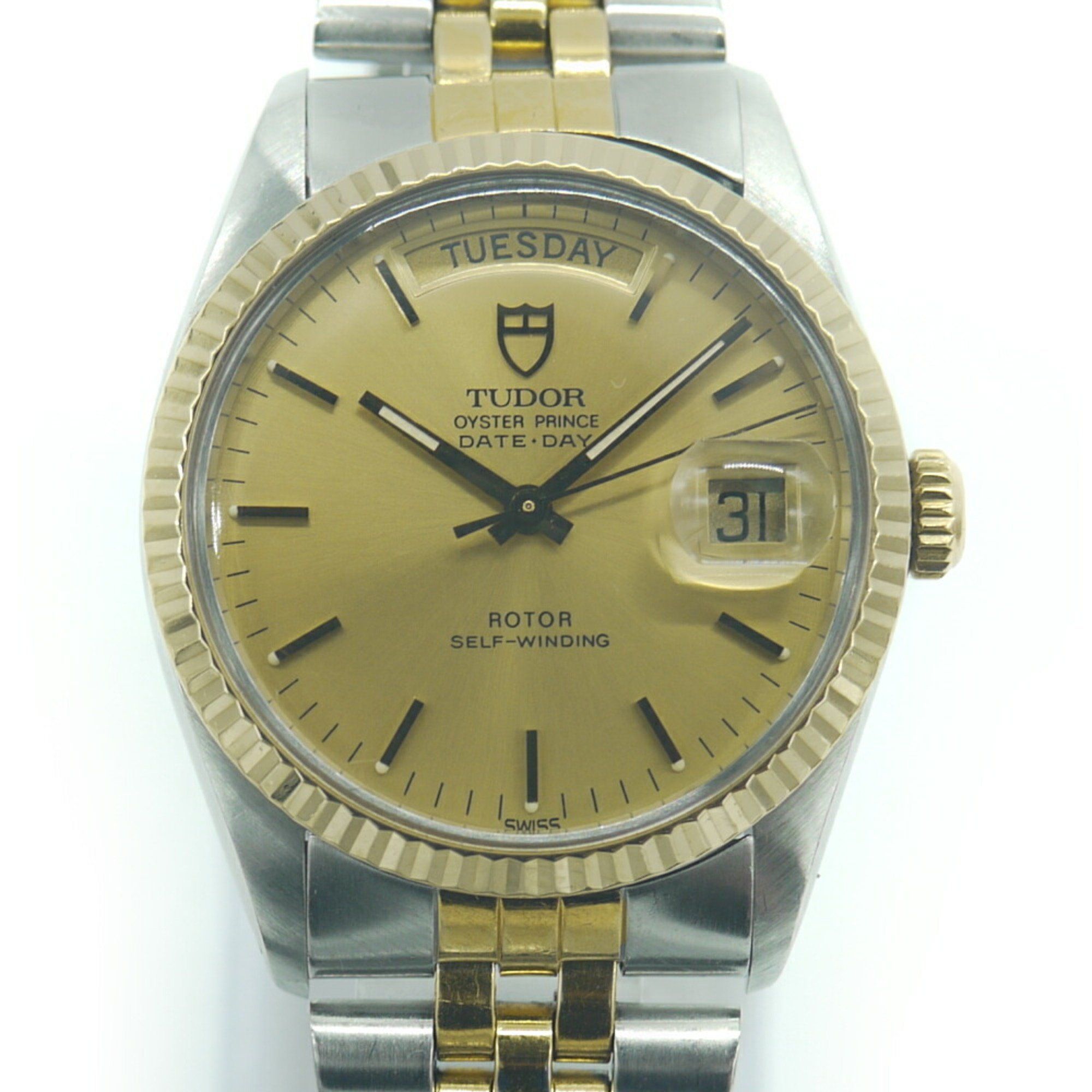 TUDOR Tudor Day Date 94613 B34 SS/YG Automatic