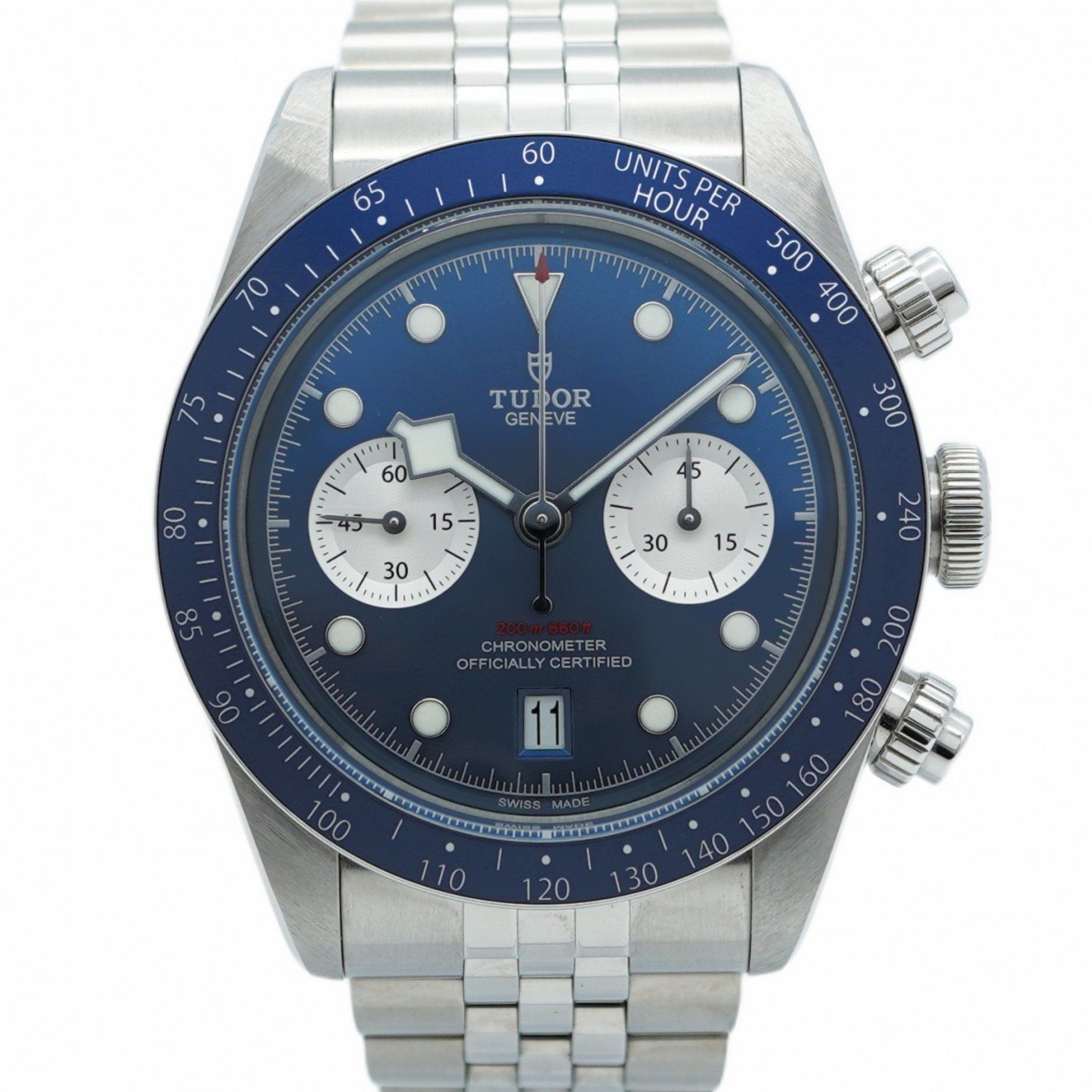Tudor Black Bay Chrono 79360B Blue Dial Men's Watch