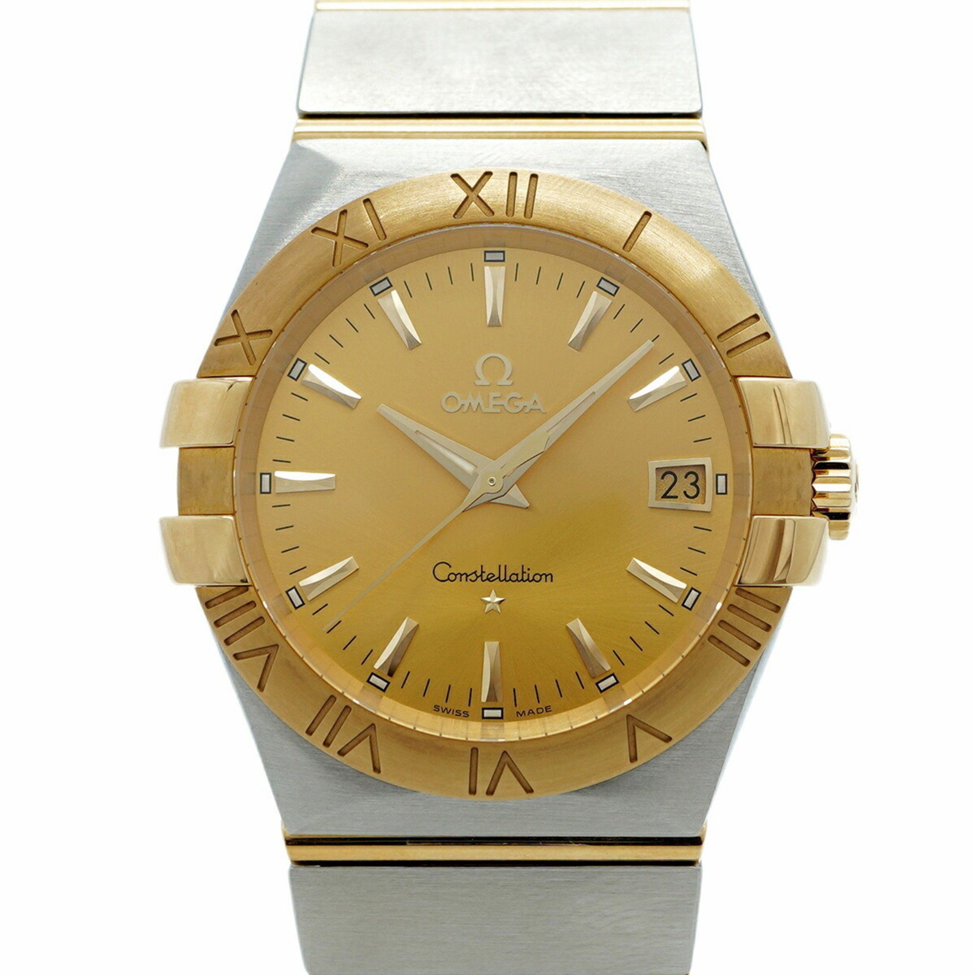 Omega Constellation 123.20.35.60.08.001 Gold Dial Men's Watch