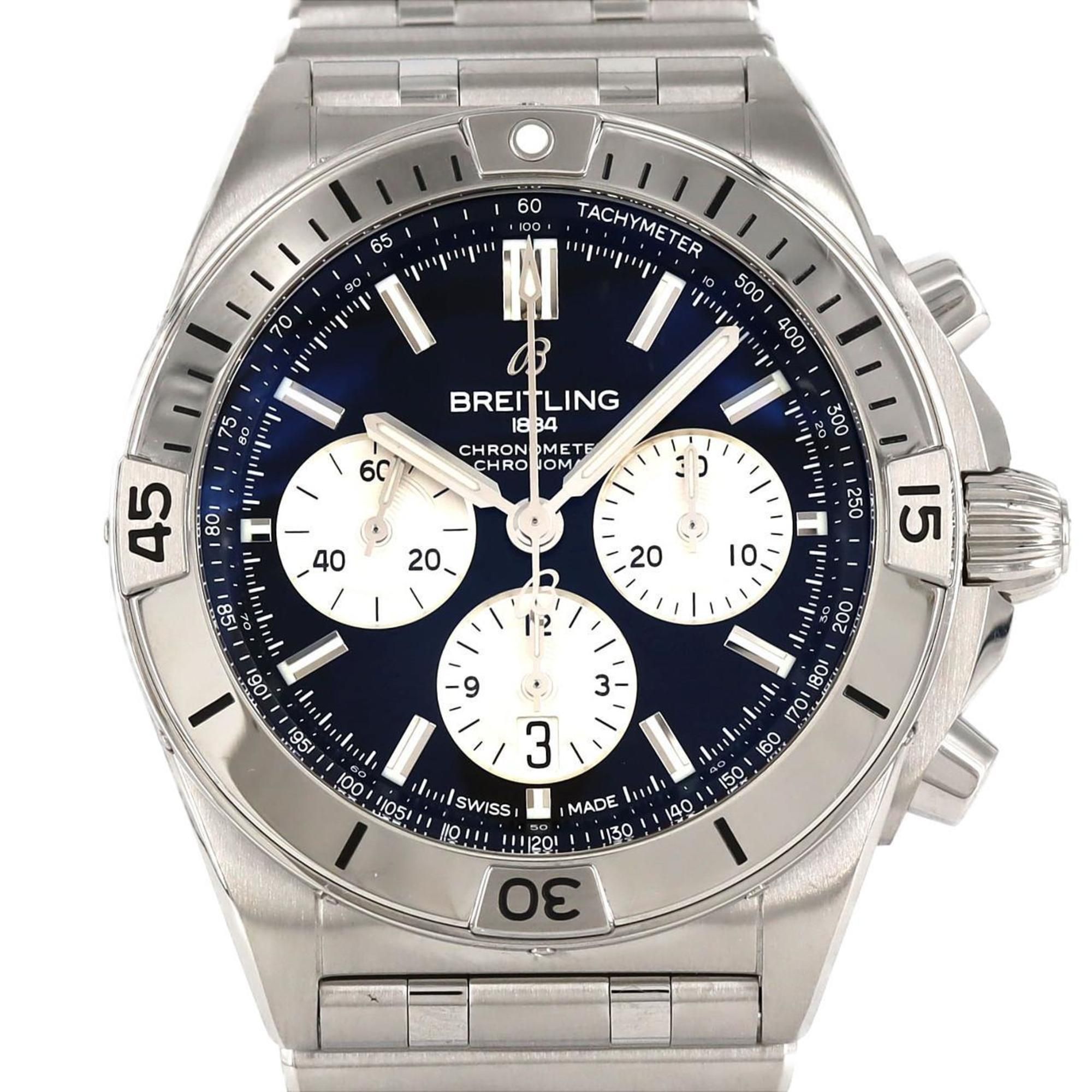 Breitling Chronomat B01 42 Japan Limited AB0134 AB0134101B2A1 SS Wristwatch Automatic