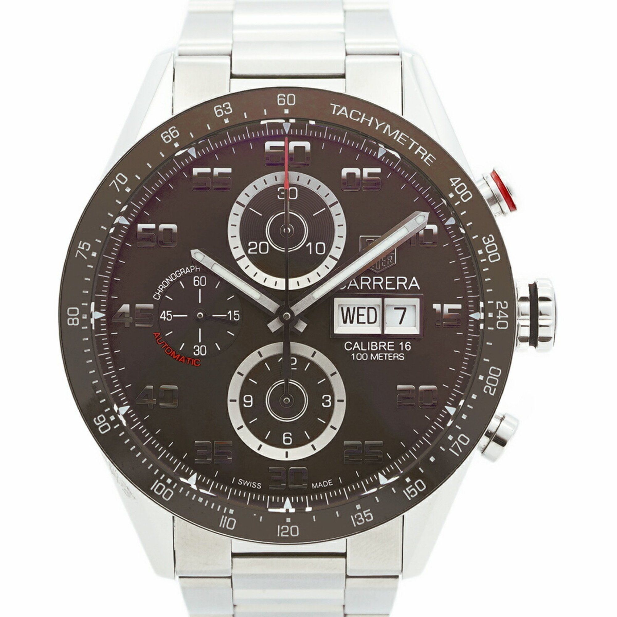 TAG Heuer Carrera CV2A1S Brown Dial Men's Watch