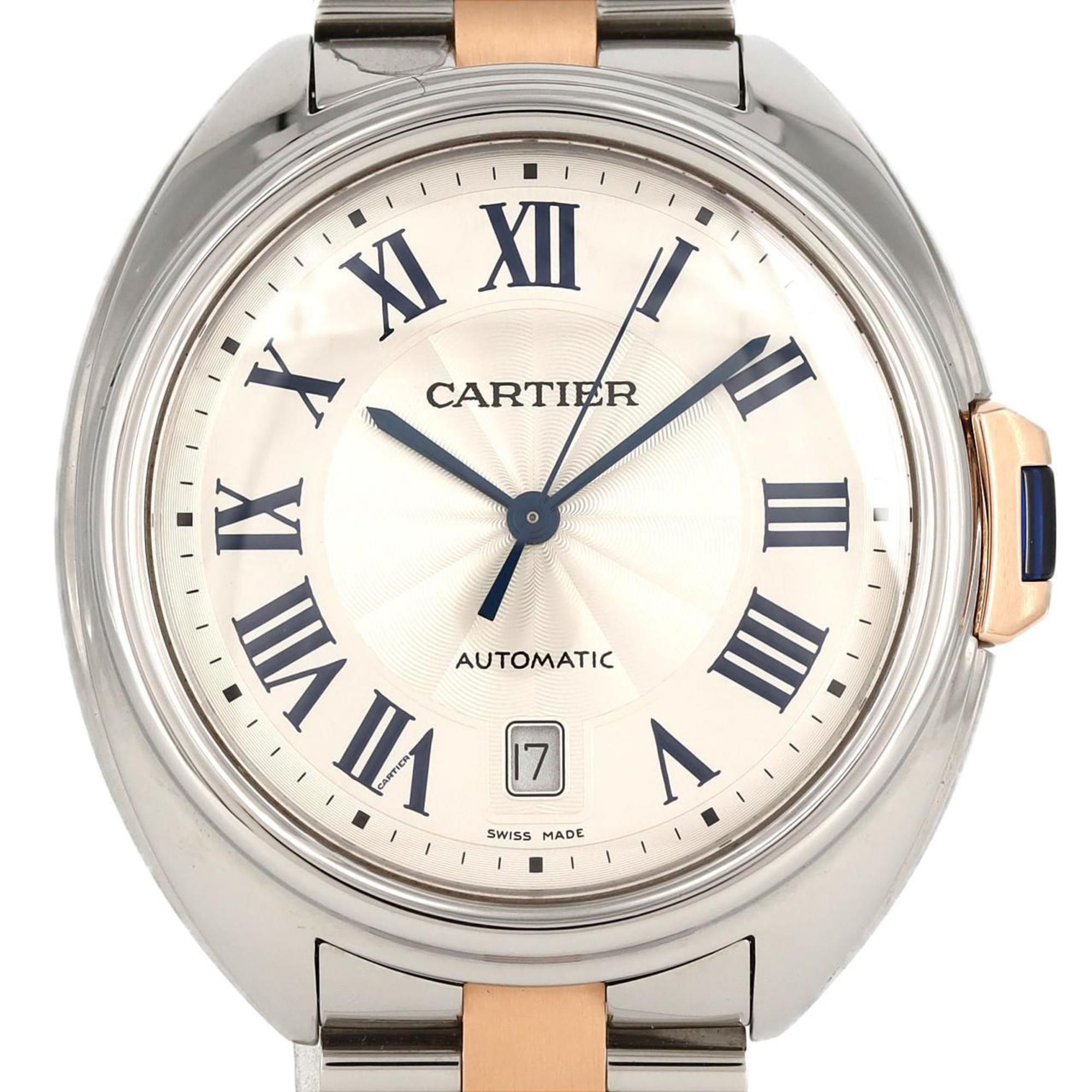 Cartier Clé de PG Combi W2CL0002 SSxPG Wristwatch Automatic