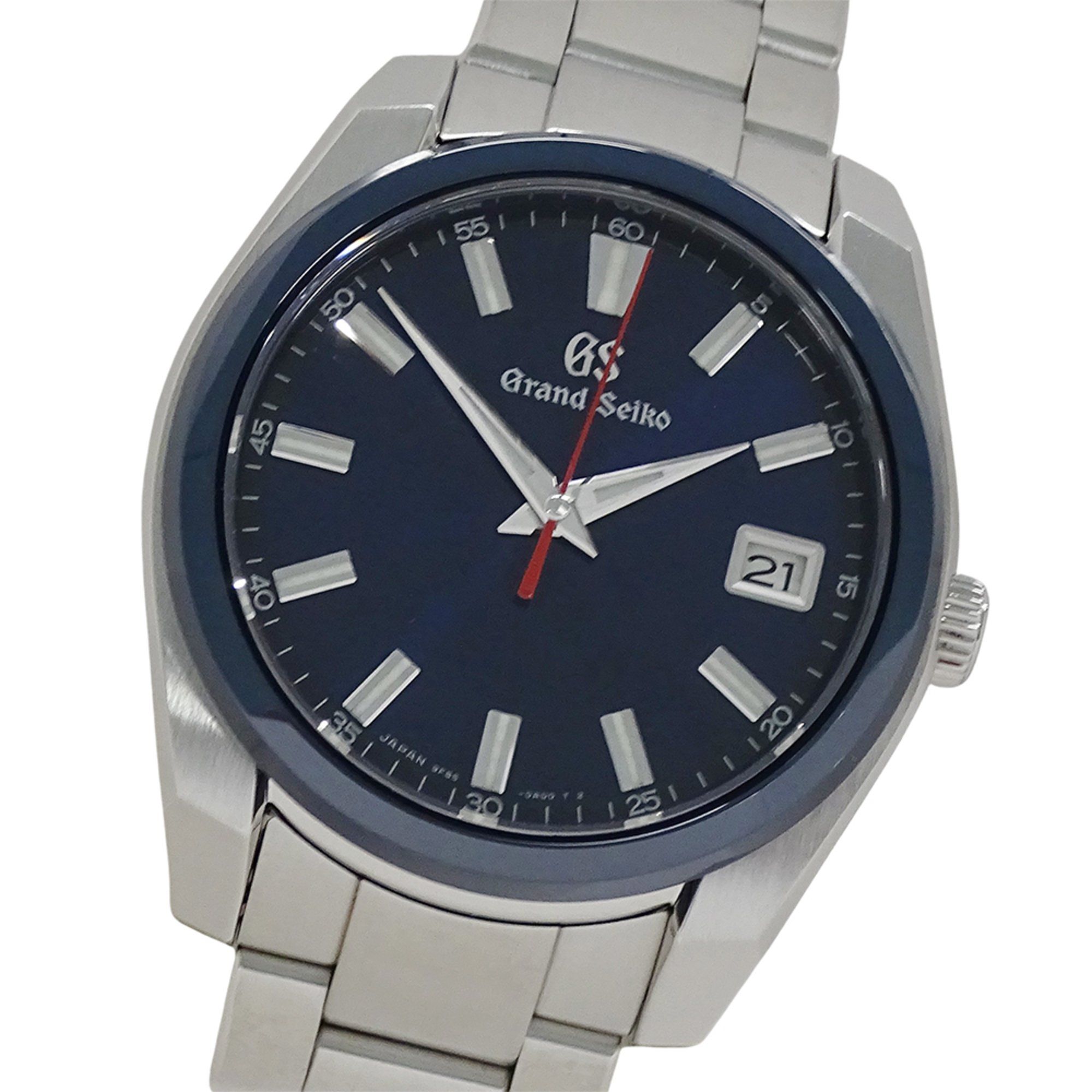 Grand Seiko GS Sports Collection 9F85-0AB0 SBGP015 Men's Watch, Date Display, 60th Anniversary Model