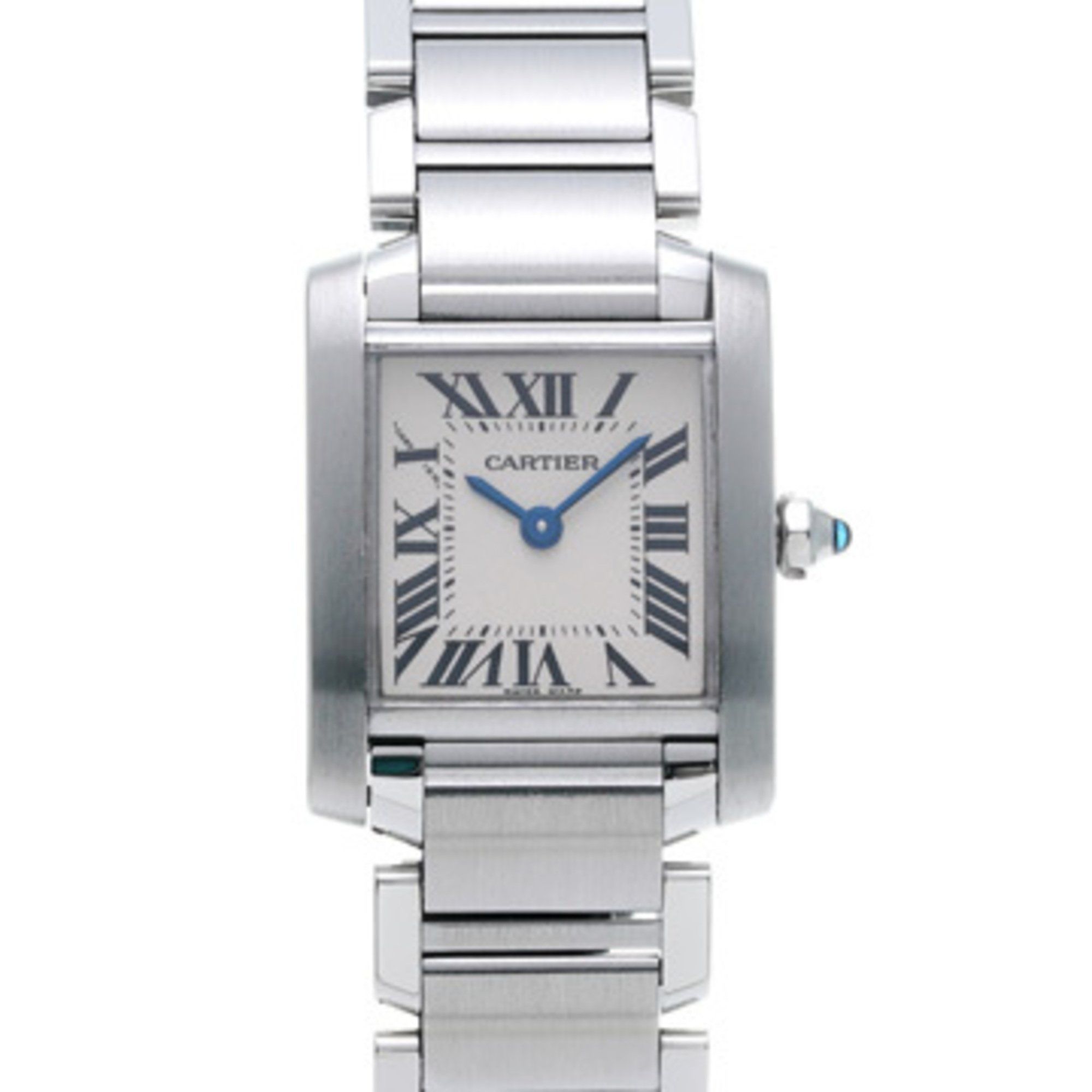 Cartier Tank Francaise SM W51008Q3 Silver Ladies Watch Quartz