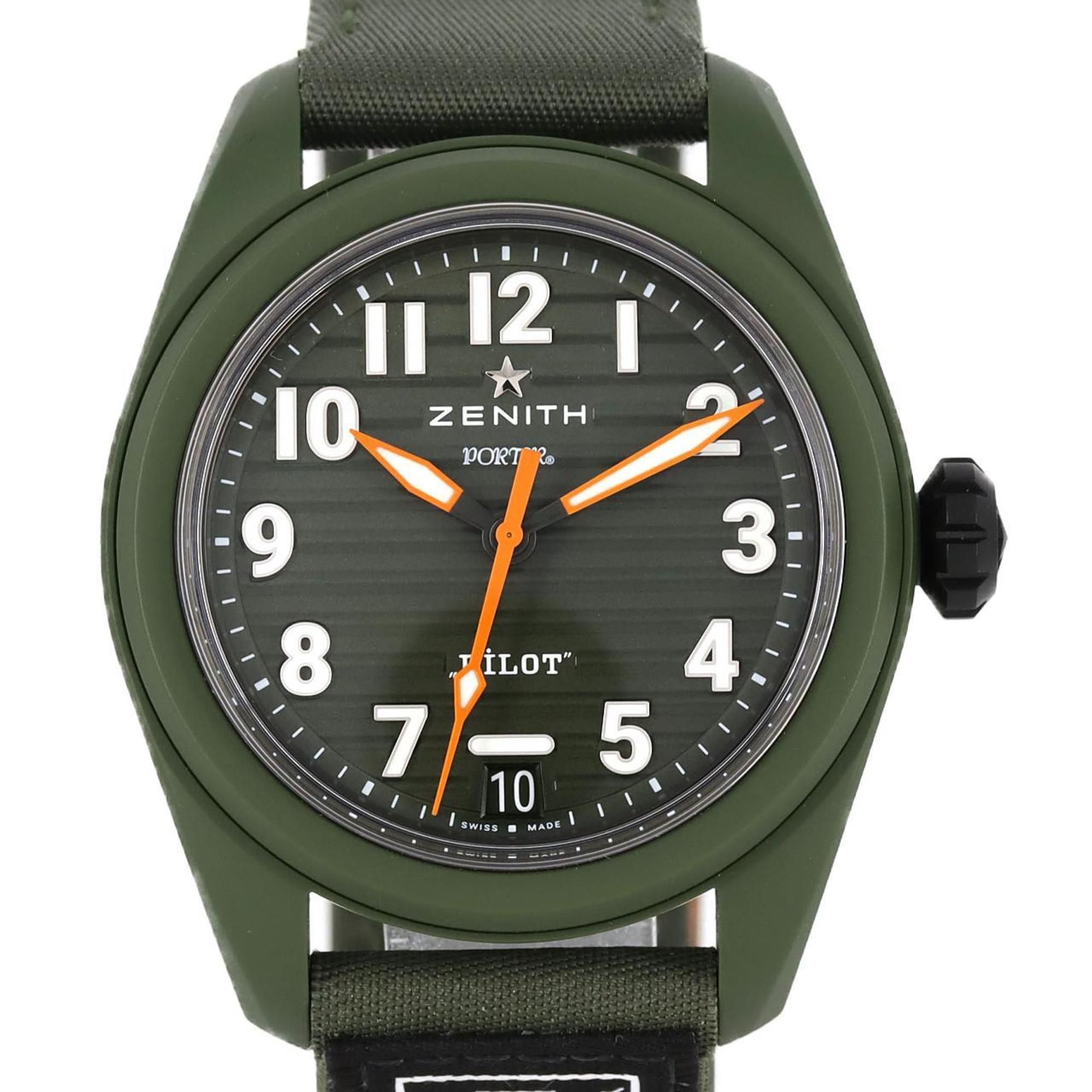 Zenith Pilot Automatic Porter Edition LIMITED 49.4001.3620 63.I001 Ceramic Wristwatch