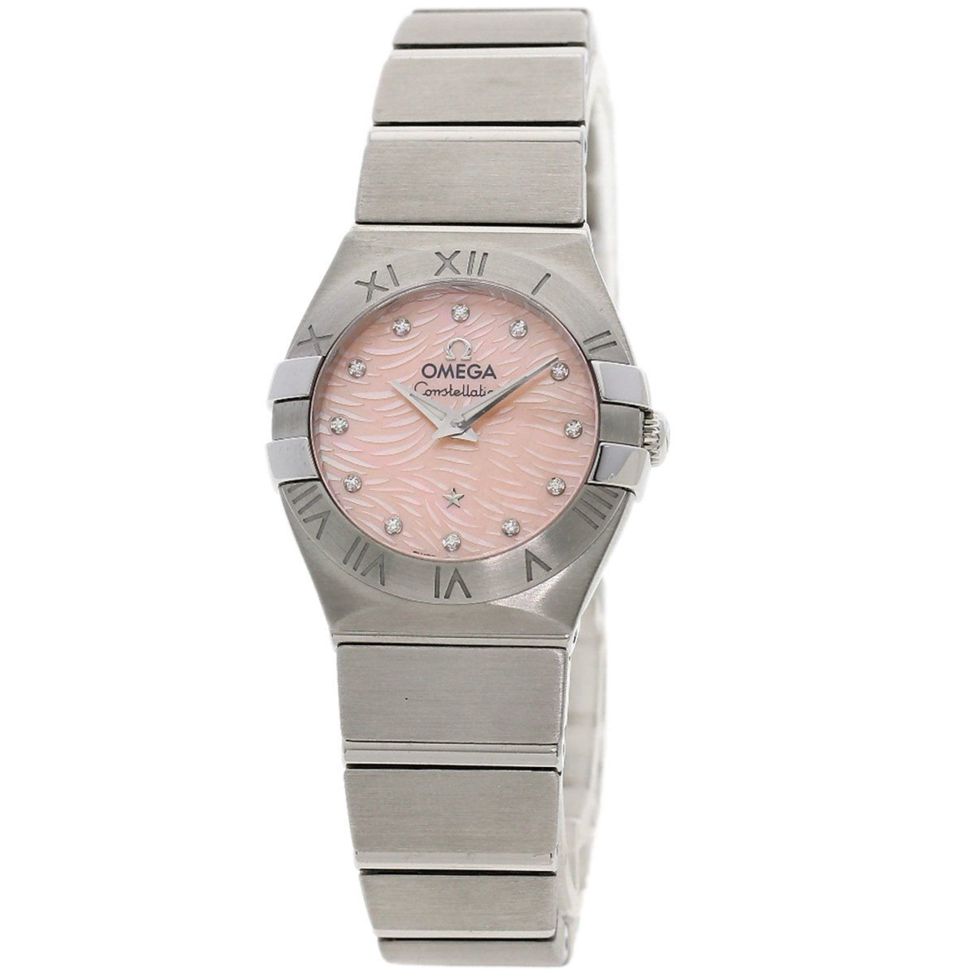 Omega 123.10.24.60.57.002 Constellation Plume Watch Stainless Steel Women's OMEGA