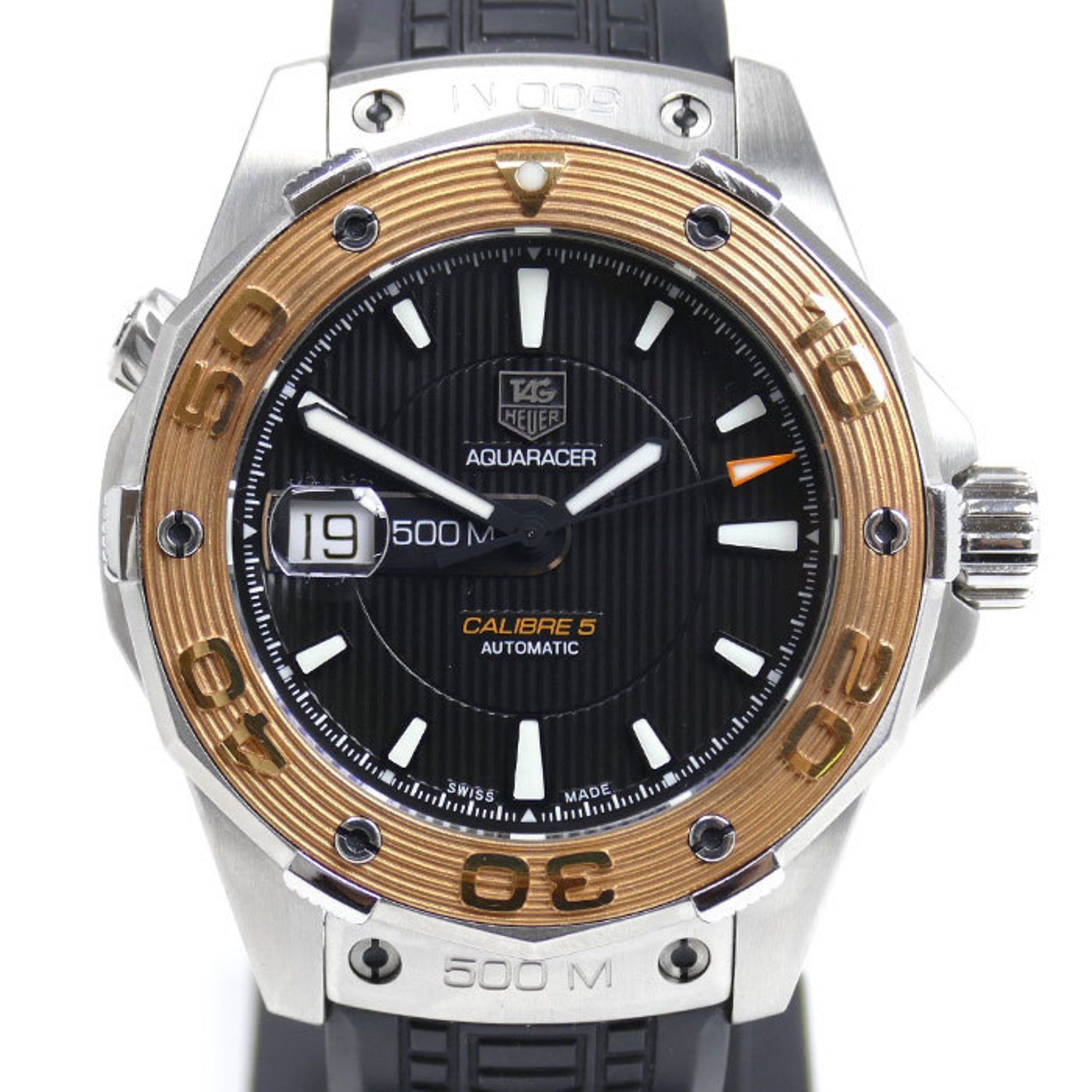 TAG HEUER Aquaracer Calibre 5 Date Automatic Watch WAJ2150.FT6015 Men's