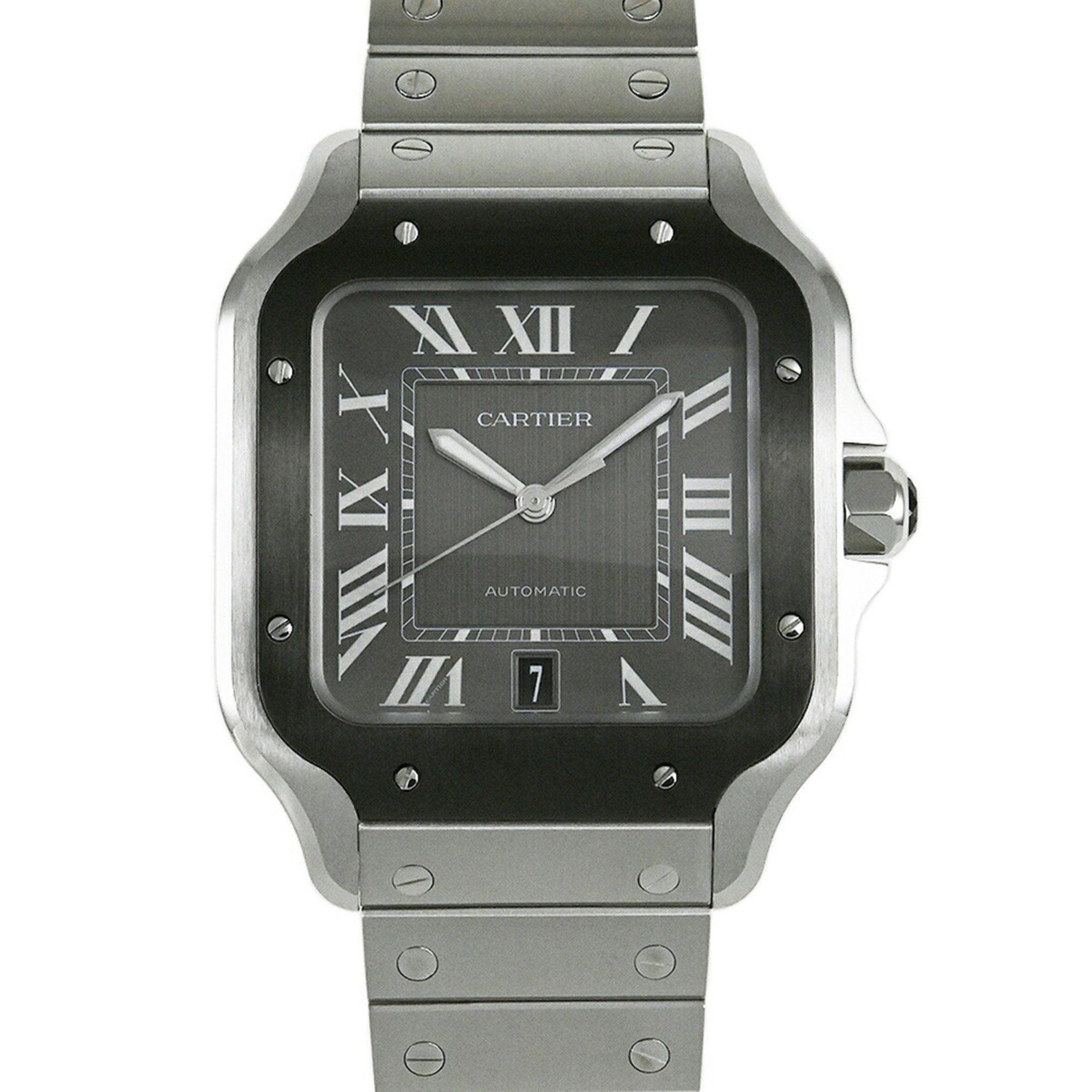 CARTIER Santos de Cartier Watch LM Wristwatch WSSA0037