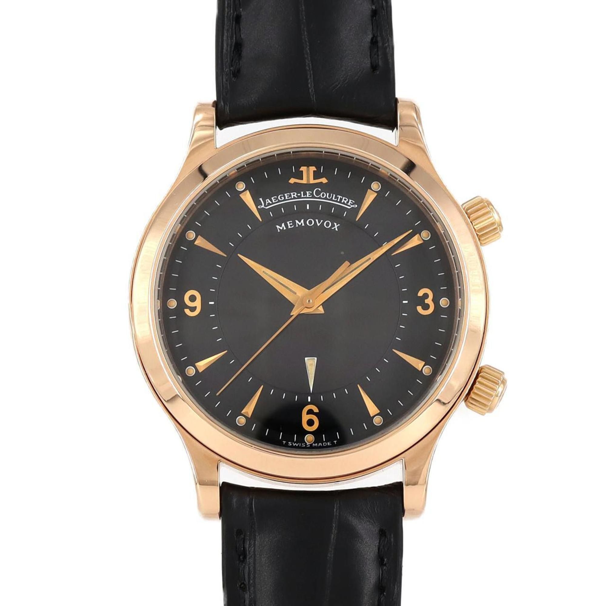 Jaeger-LeCoultre Master Memovox PG 144.2.94.S Q1442470 PG/RG Wristwatch, manual winding
