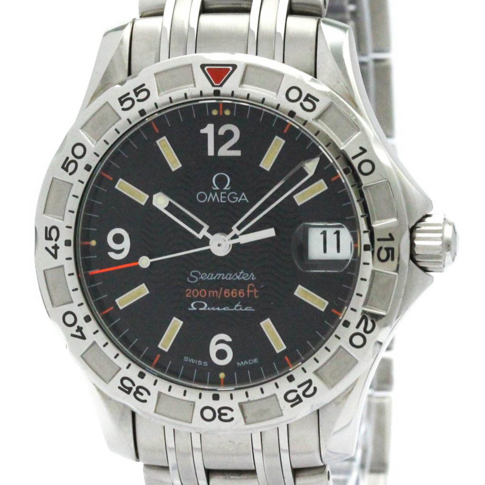 Polished OMEGA Seamaster Omegamatic Auto Quartz Limited Watch 2516.50