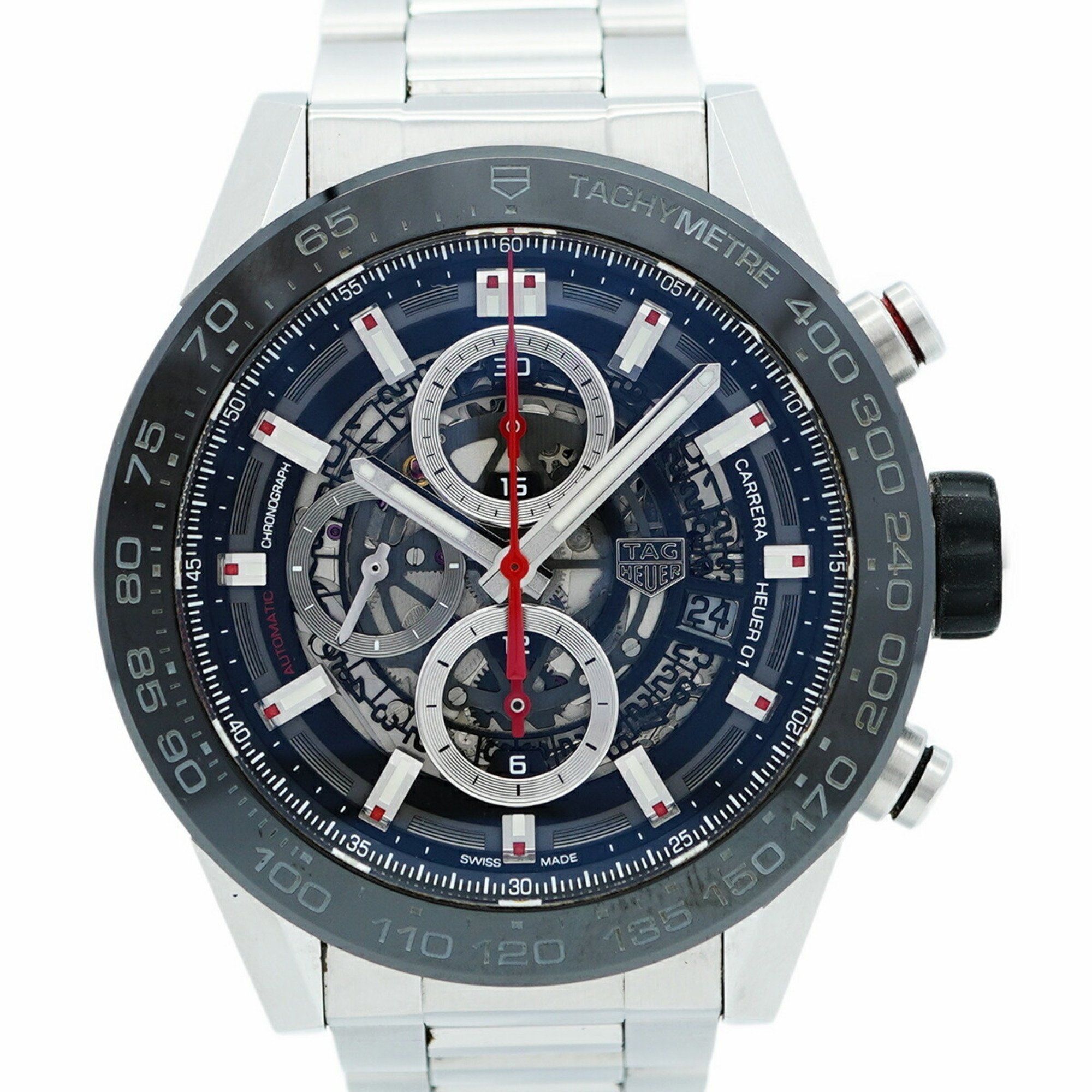 TAG Heuer Carrera CAR2A1W-0 Skeleton Dial Men's Watch